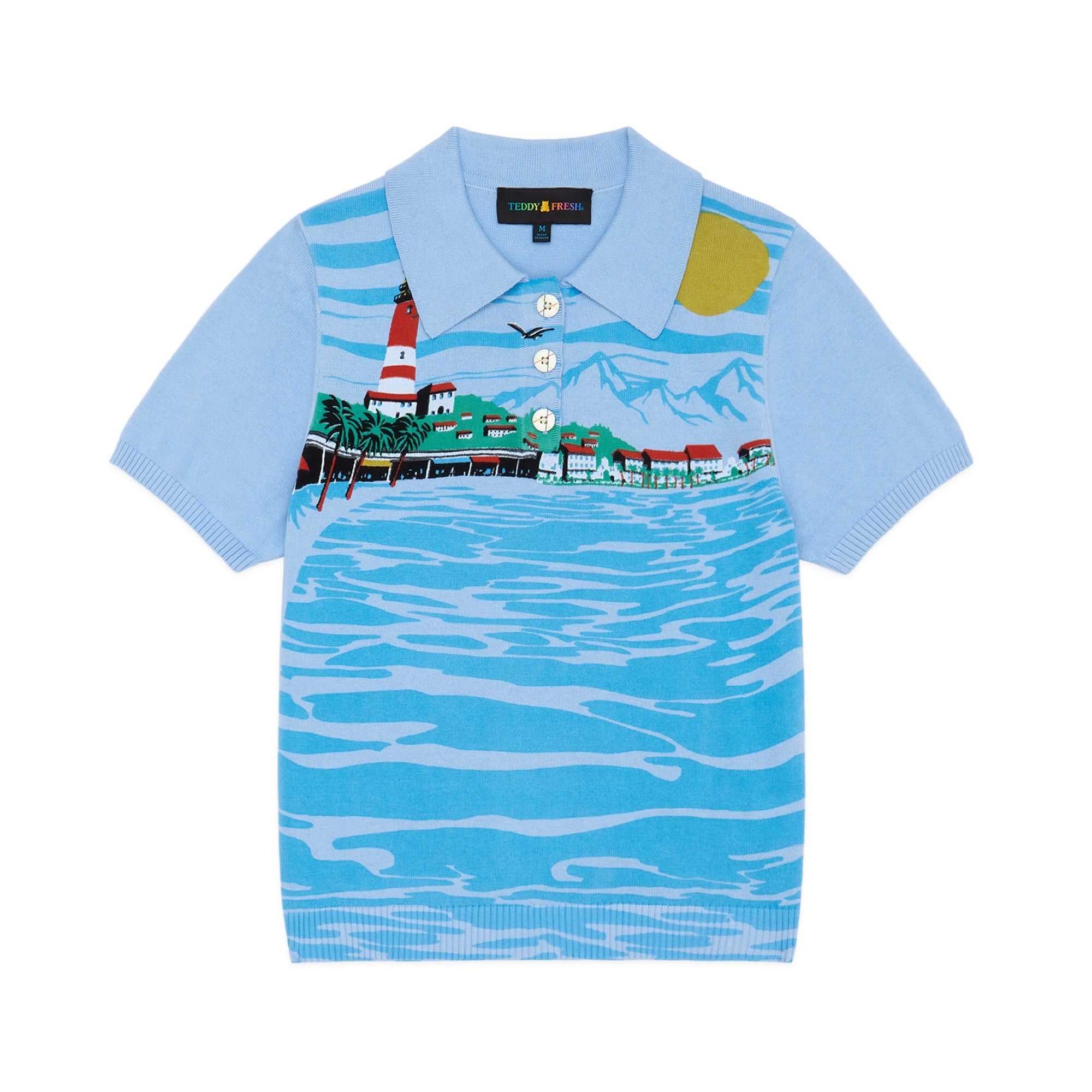 Multi Teddy Fresh Lighthouse Polo | 2418MPUSR