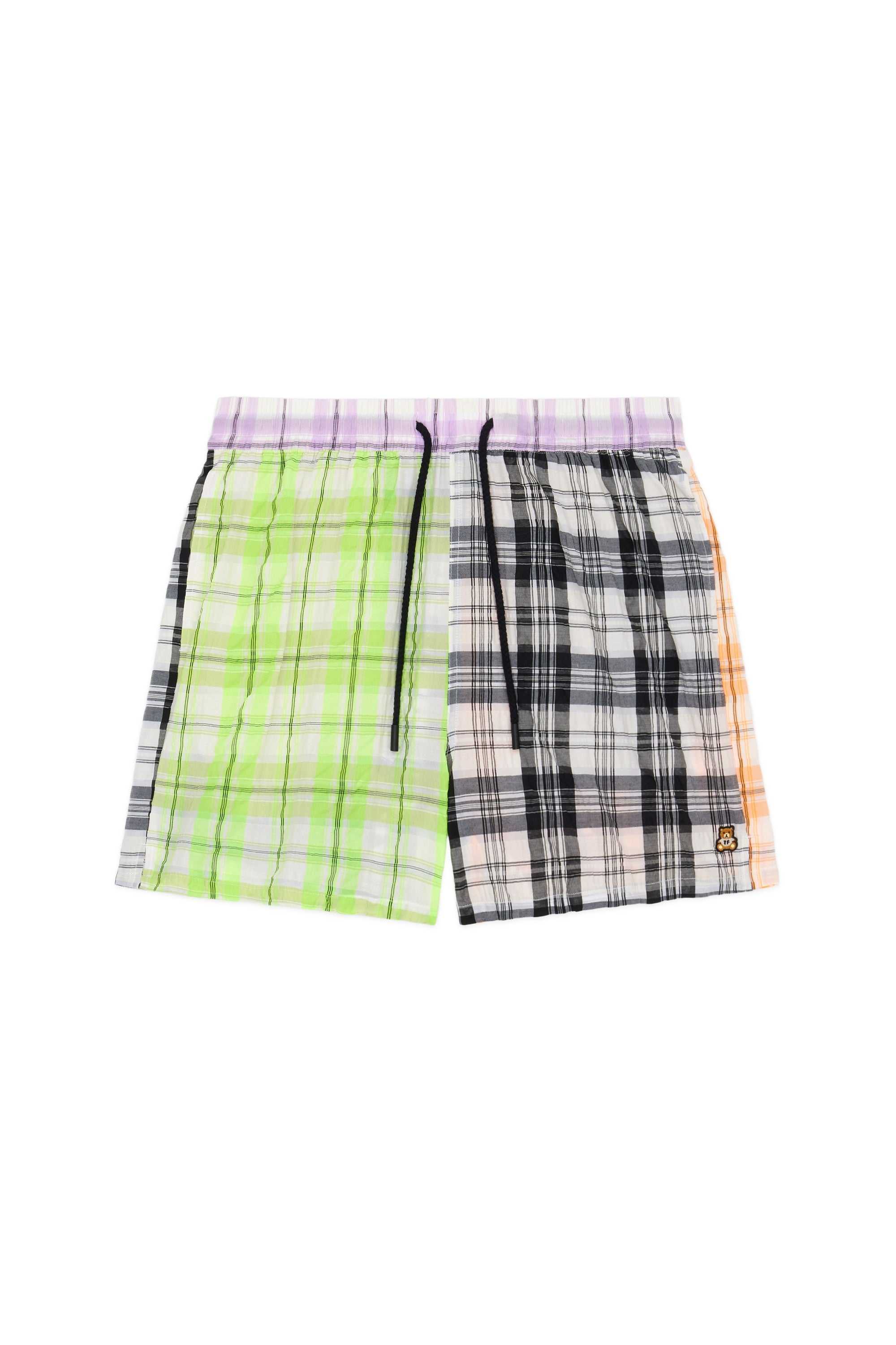 Multi Teddy Fresh Neon Panel Shorts | 2467MVCOH