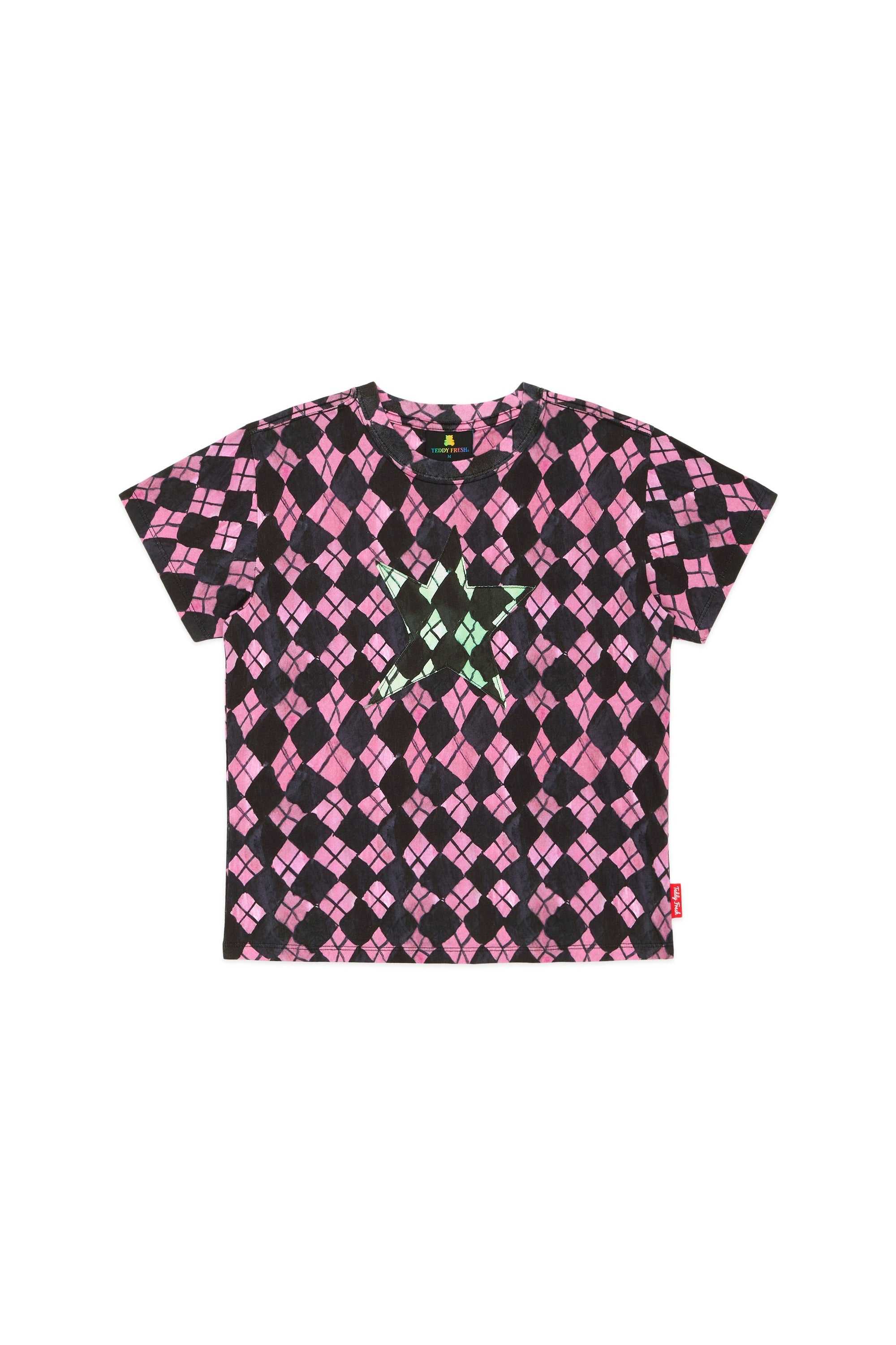 Multi Teddy Fresh Painted Argyle Tee | 5862AZIXS