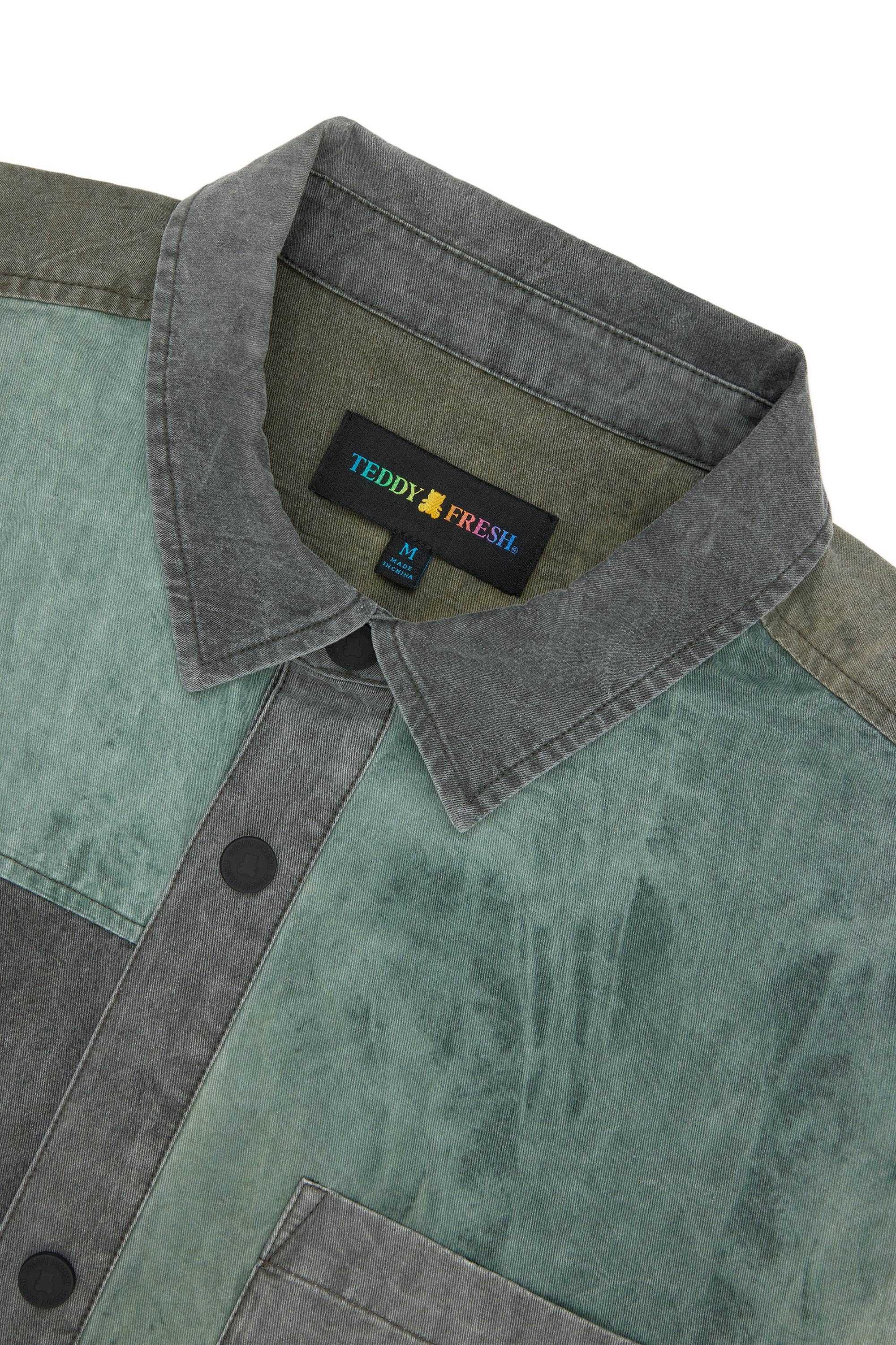 Multi Teddy Fresh Pieced Together Shirt | 6231FCUIO