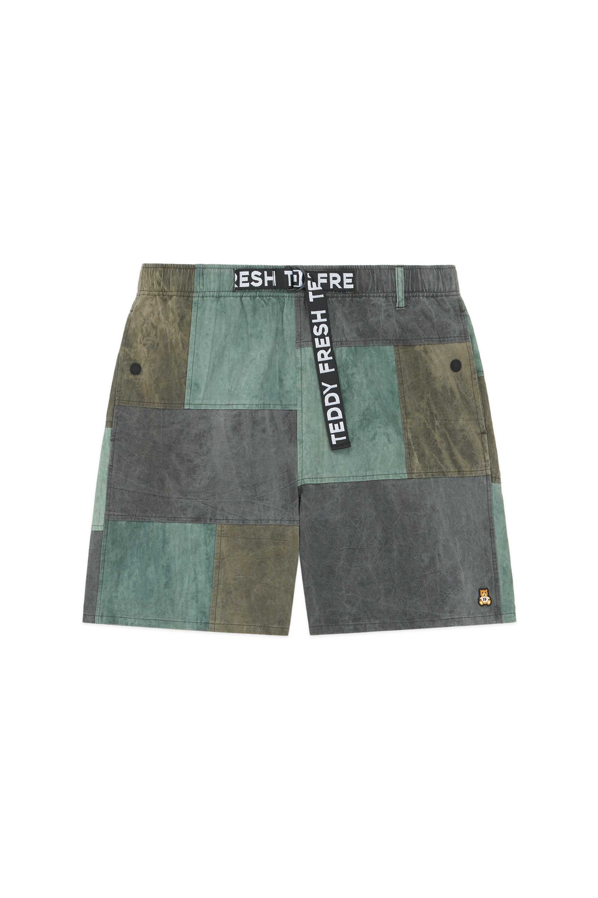 Multi Teddy Fresh Pieced Together Shorts | 8291WLQSJ