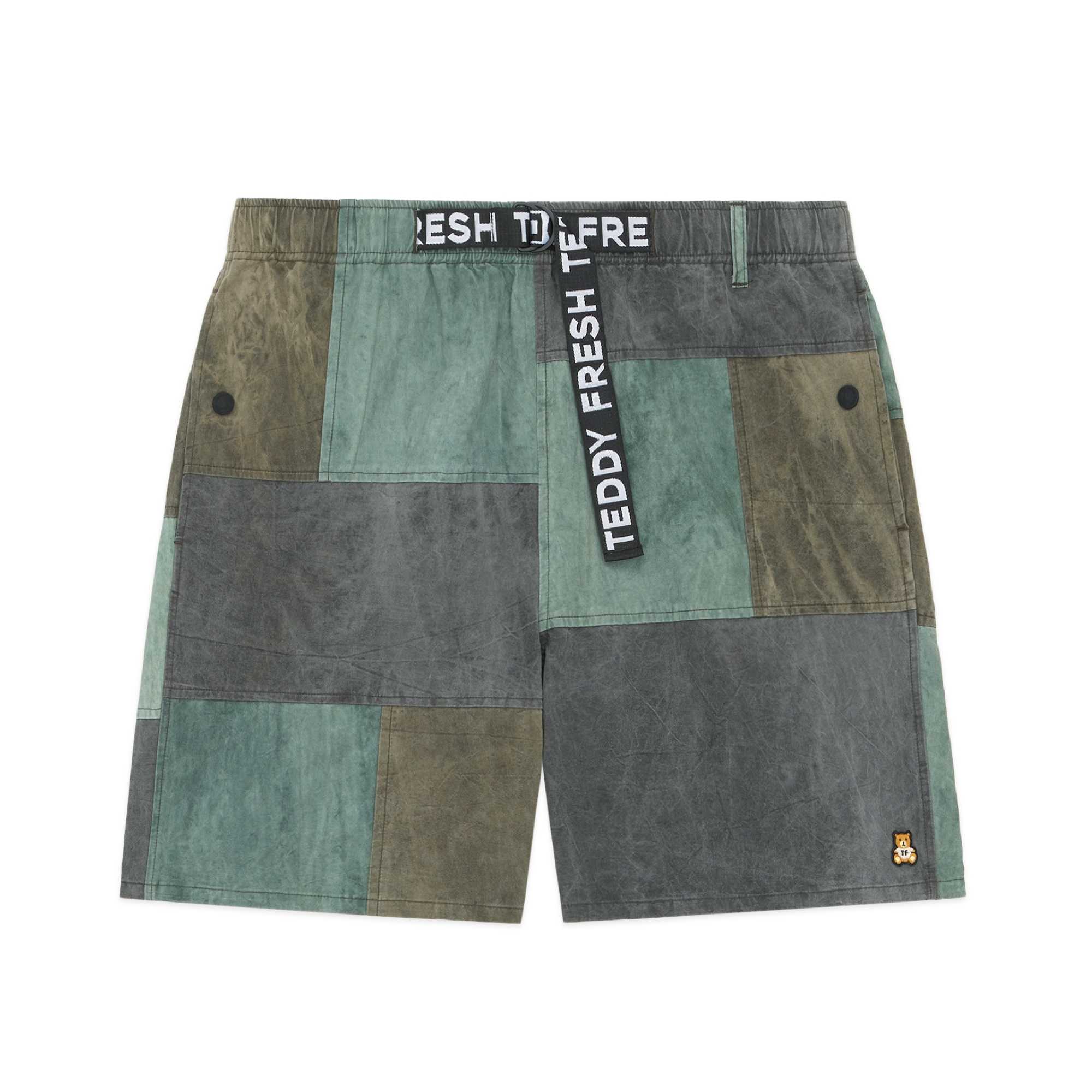 Multi Teddy Fresh Pieced Together Shorts | 8291WLQSJ