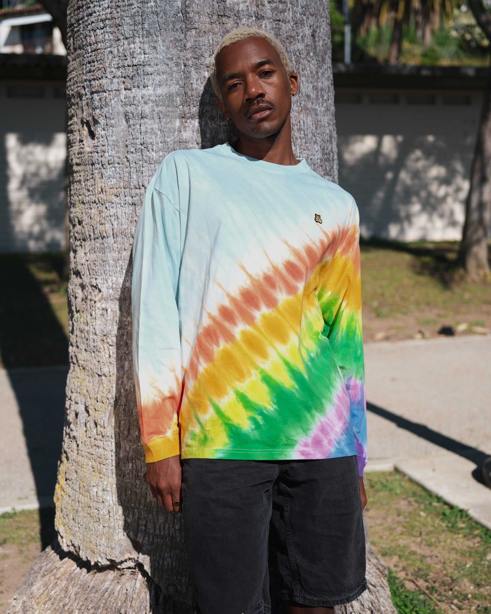 Multi Teddy Fresh Rainbow Dye Tee | 4317DWUEG