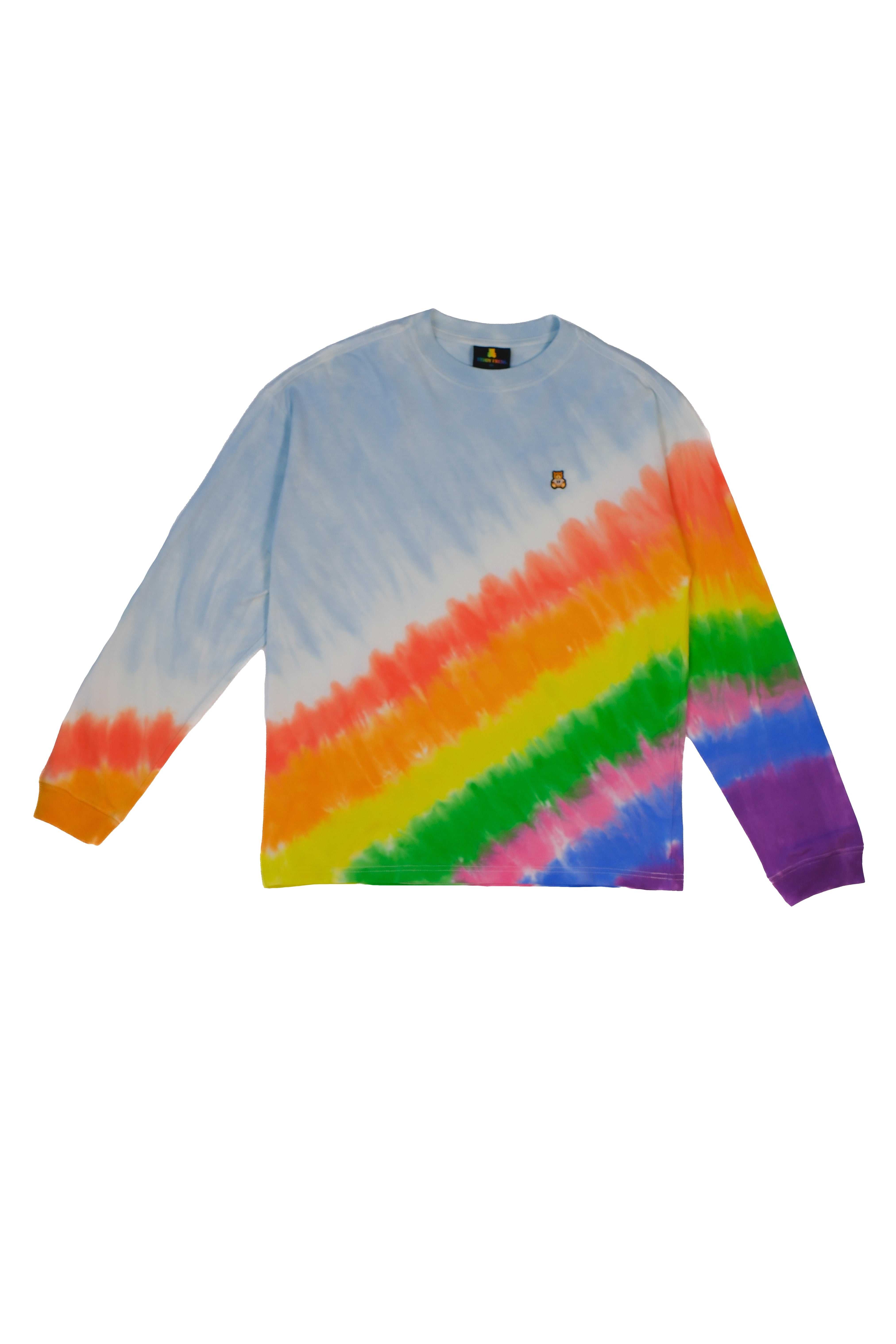 Multi Teddy Fresh Rainbow Dye Tee | 4317DWUEG