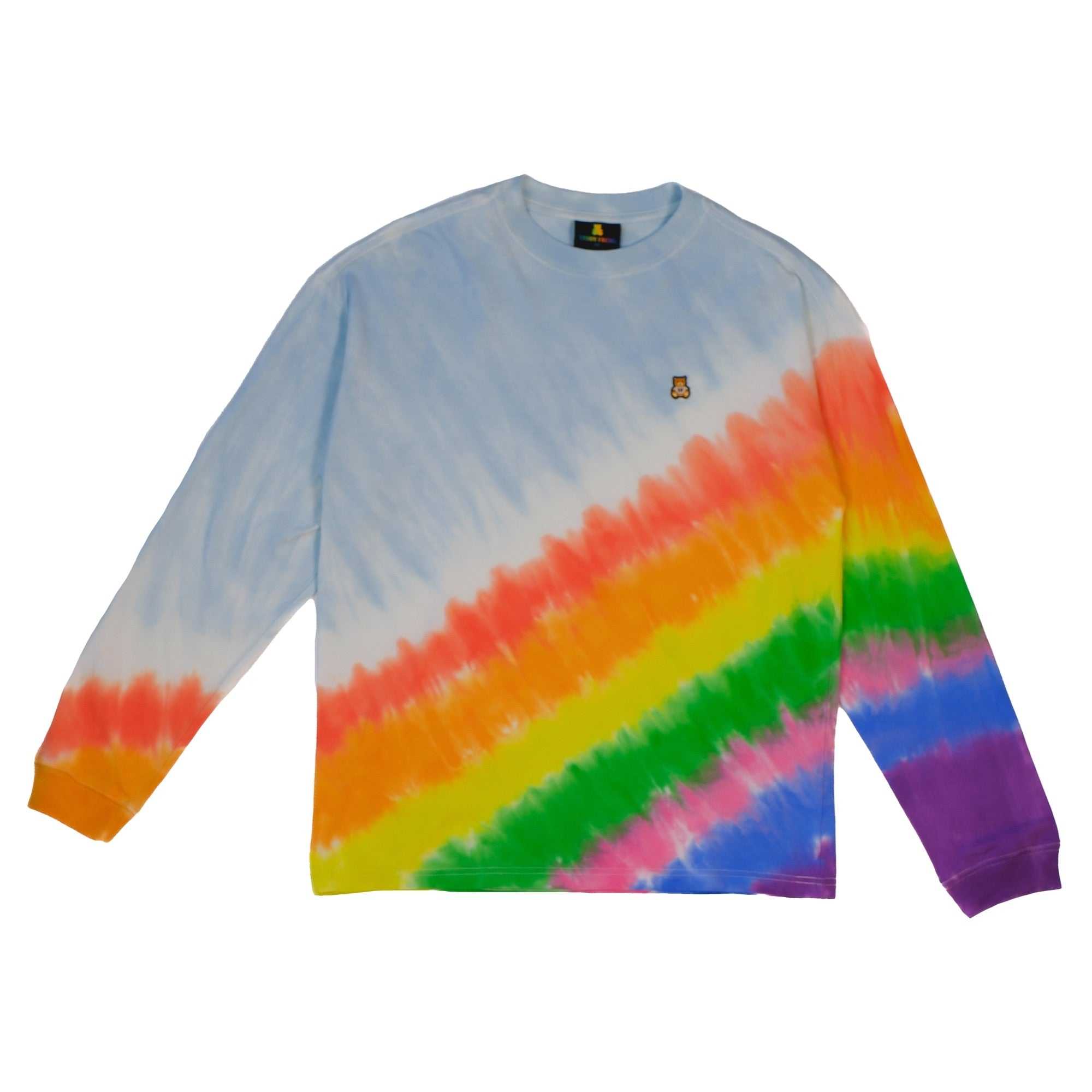 Multi Teddy Fresh Rainbow Dye Tee | 4317DWUEG