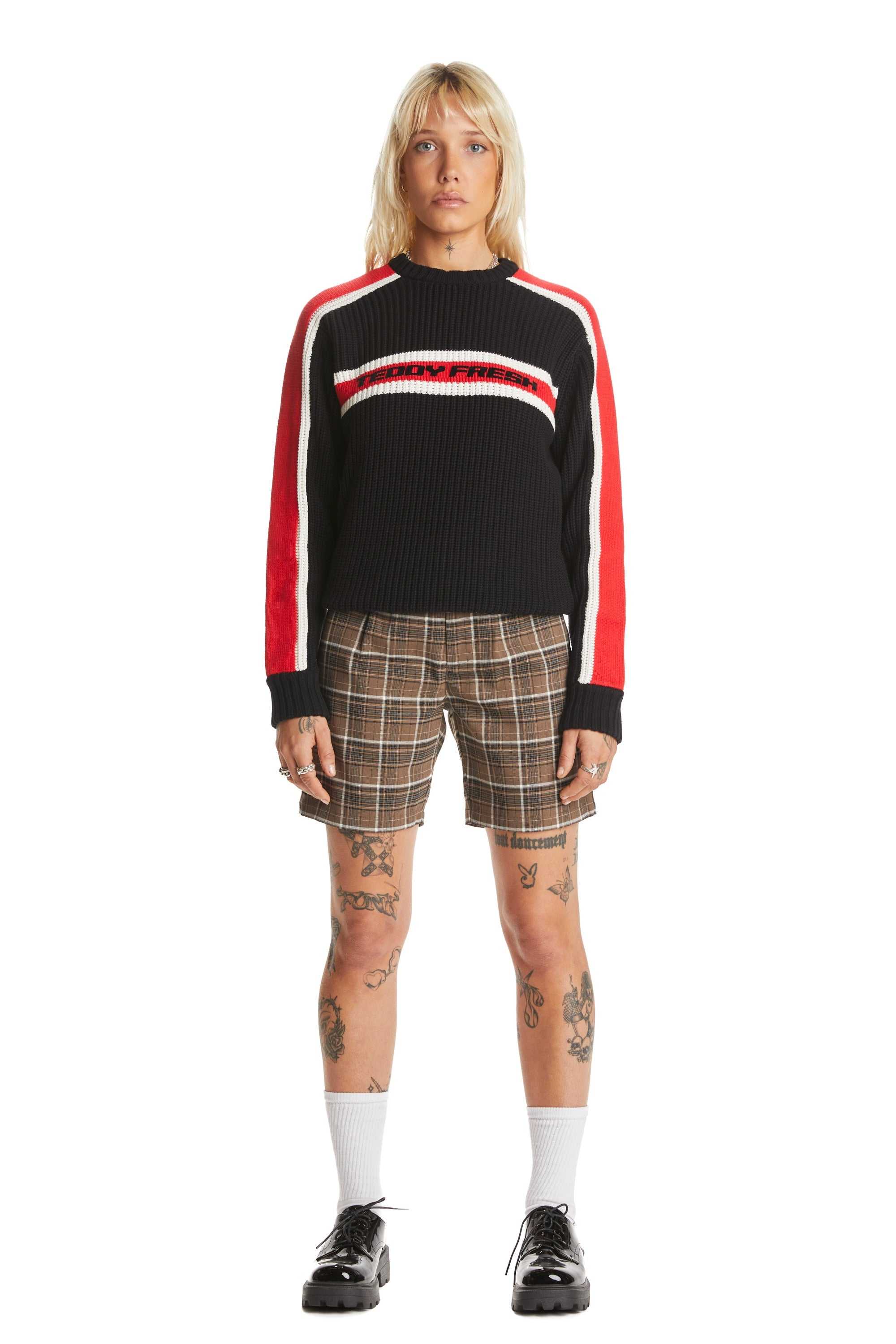 Multi Teddy Fresh Suiting Pleat Shorts | 2450ONHQJ