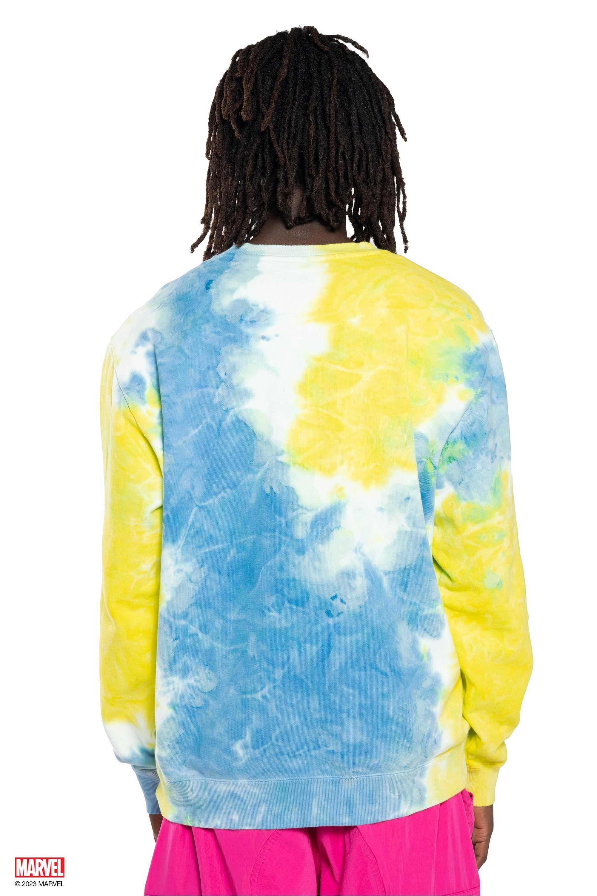 Multi Teddy Fresh TF x Marvel Wolverine Tie Dye Crewneck | 0372SLOGQ