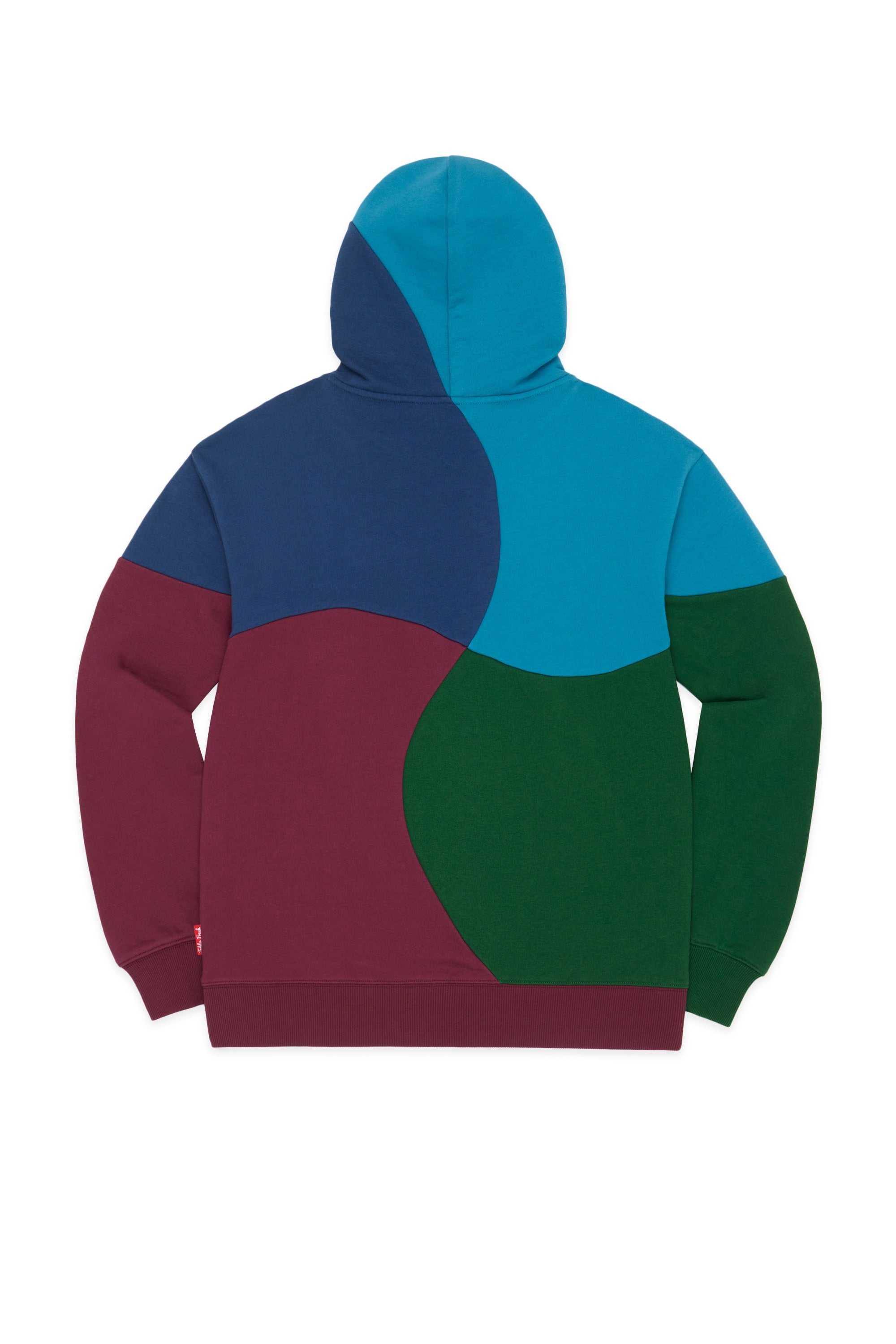 Multi Teddy Fresh Wave Patchwork Hoodie | 6397YZPGR