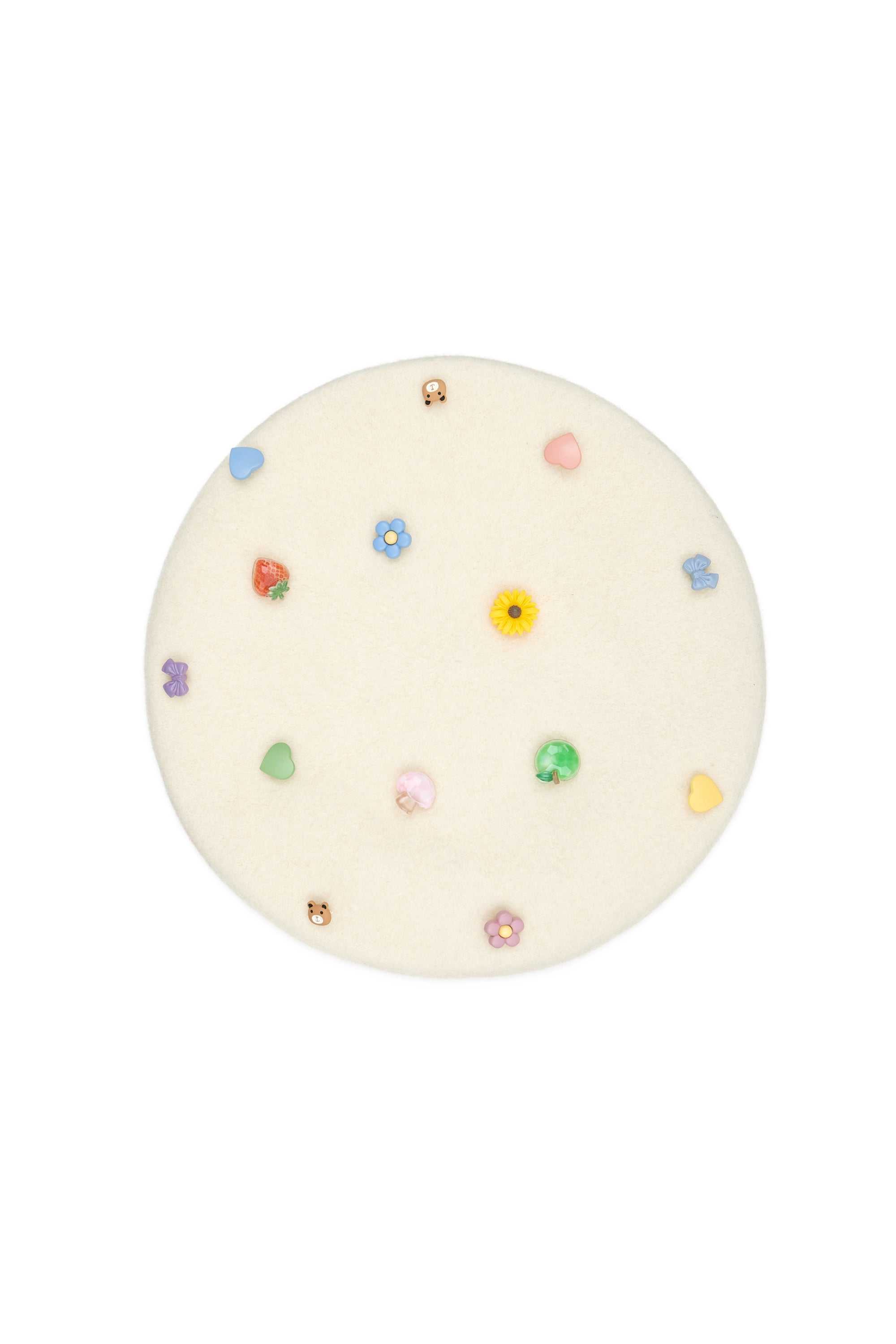 Natural Teddy Fresh Charms Beret | 4159XUSQD