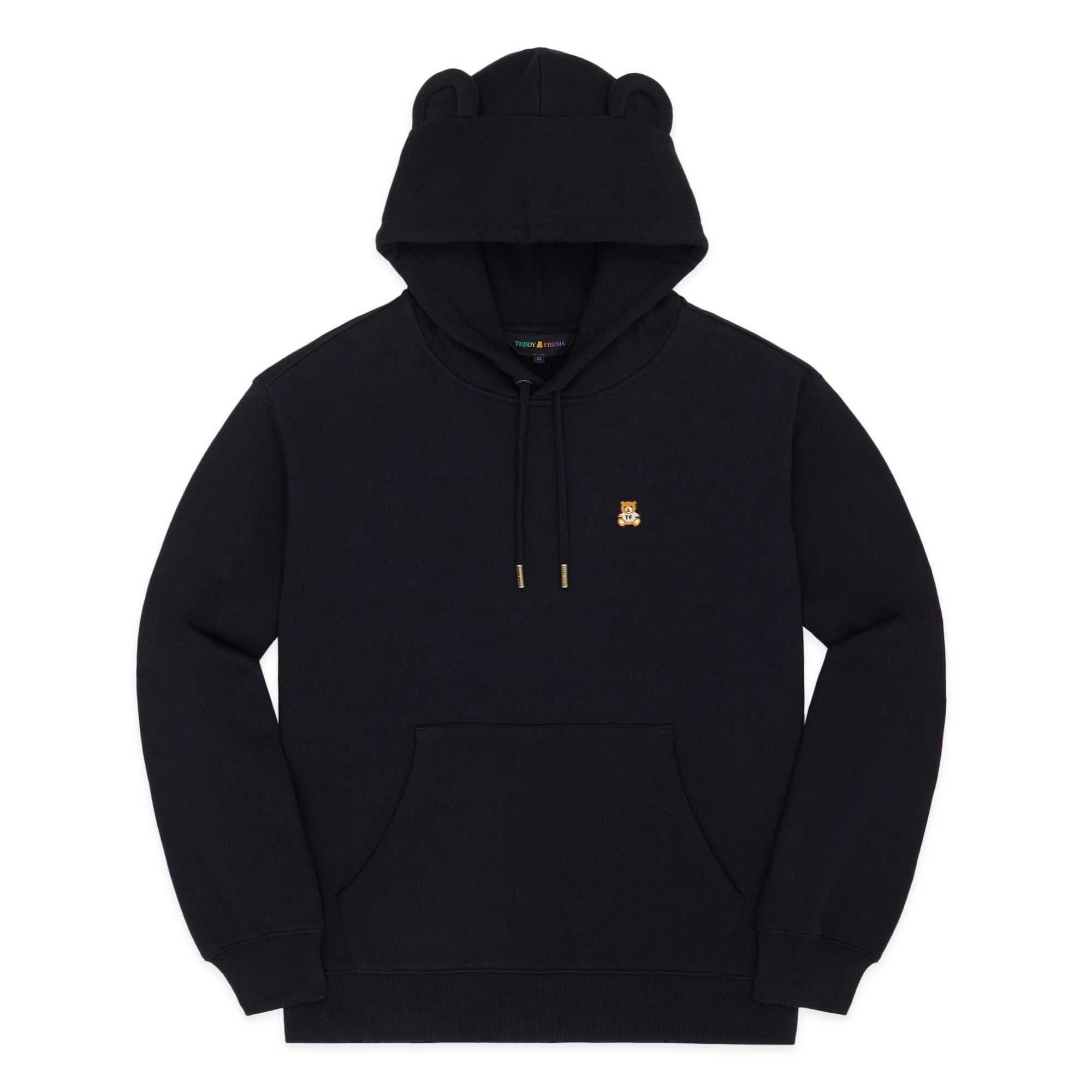 Navy Teddy Fresh Classic Bear Ear Hoodie | 0263OBVLN