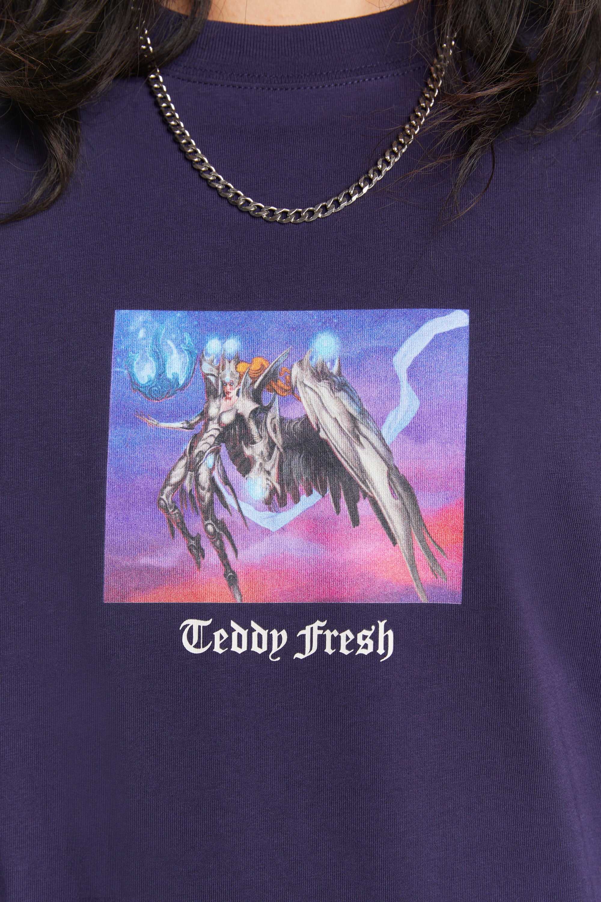 Navy Teddy Fresh TF x Magic: The Gathering Victory's Herald Tee | 6325VEBWI