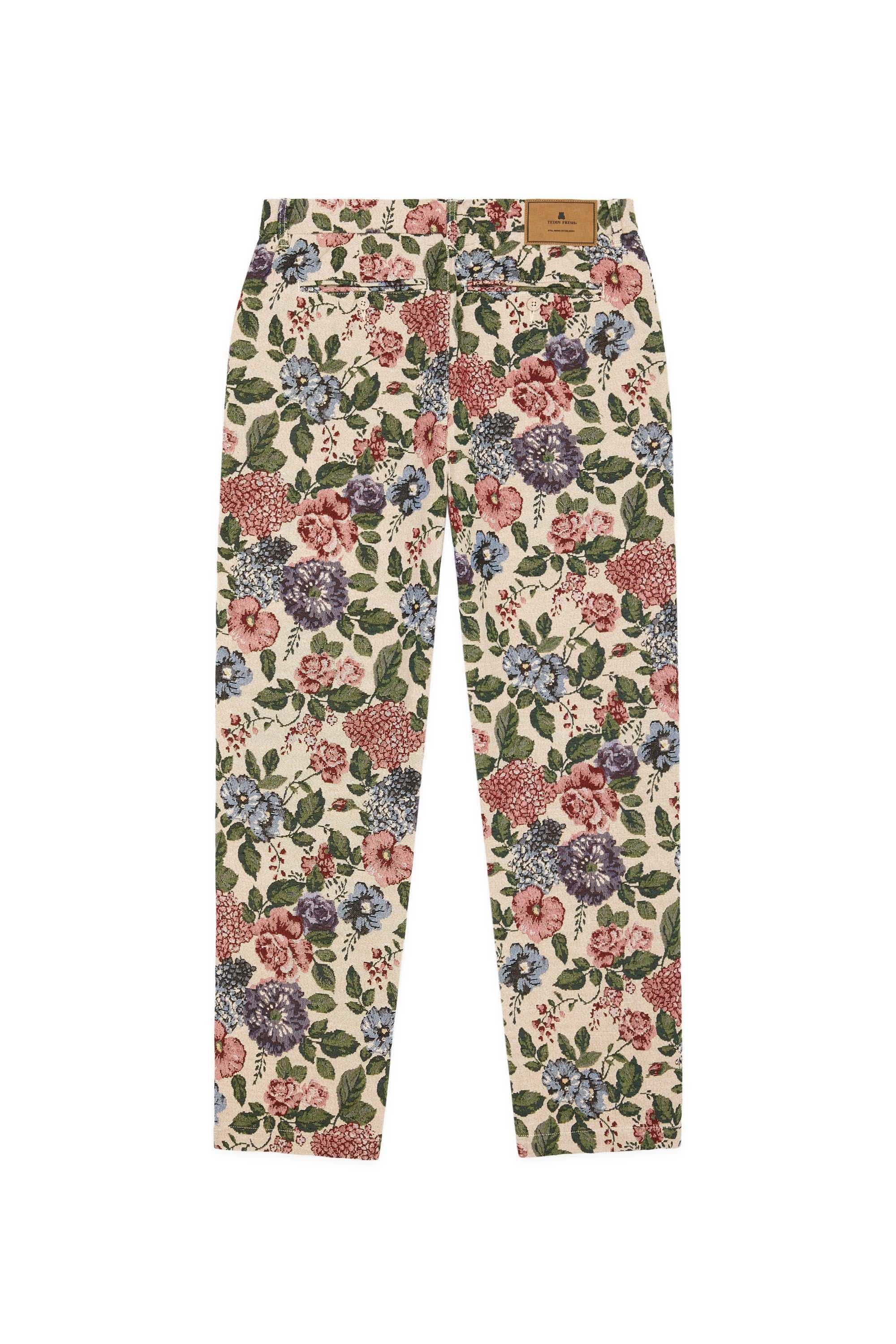 Neutral Teddy Fresh Tapestry Pants | 3489HILMX