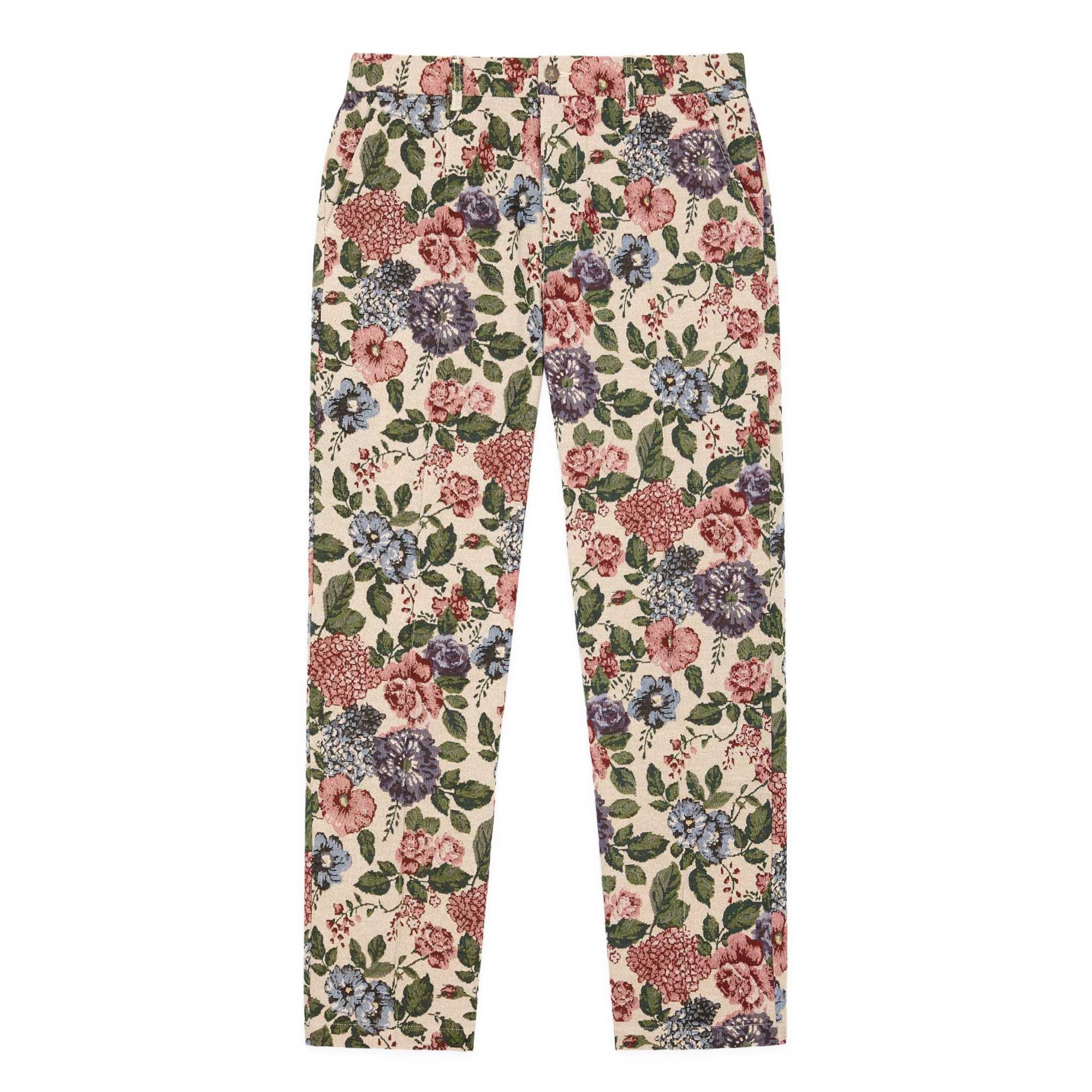 Neutral Teddy Fresh Tapestry Pants | 3489HILMX