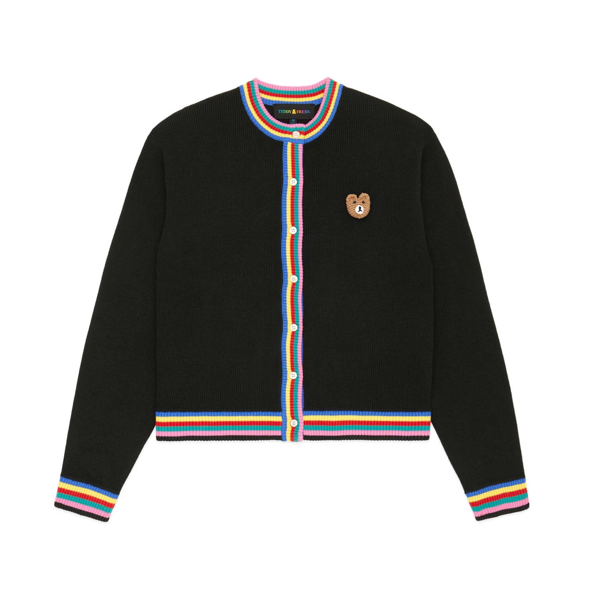 Orange Teddy Fresh Recycled Sweater Bear Cardigan | 6130YWIVT