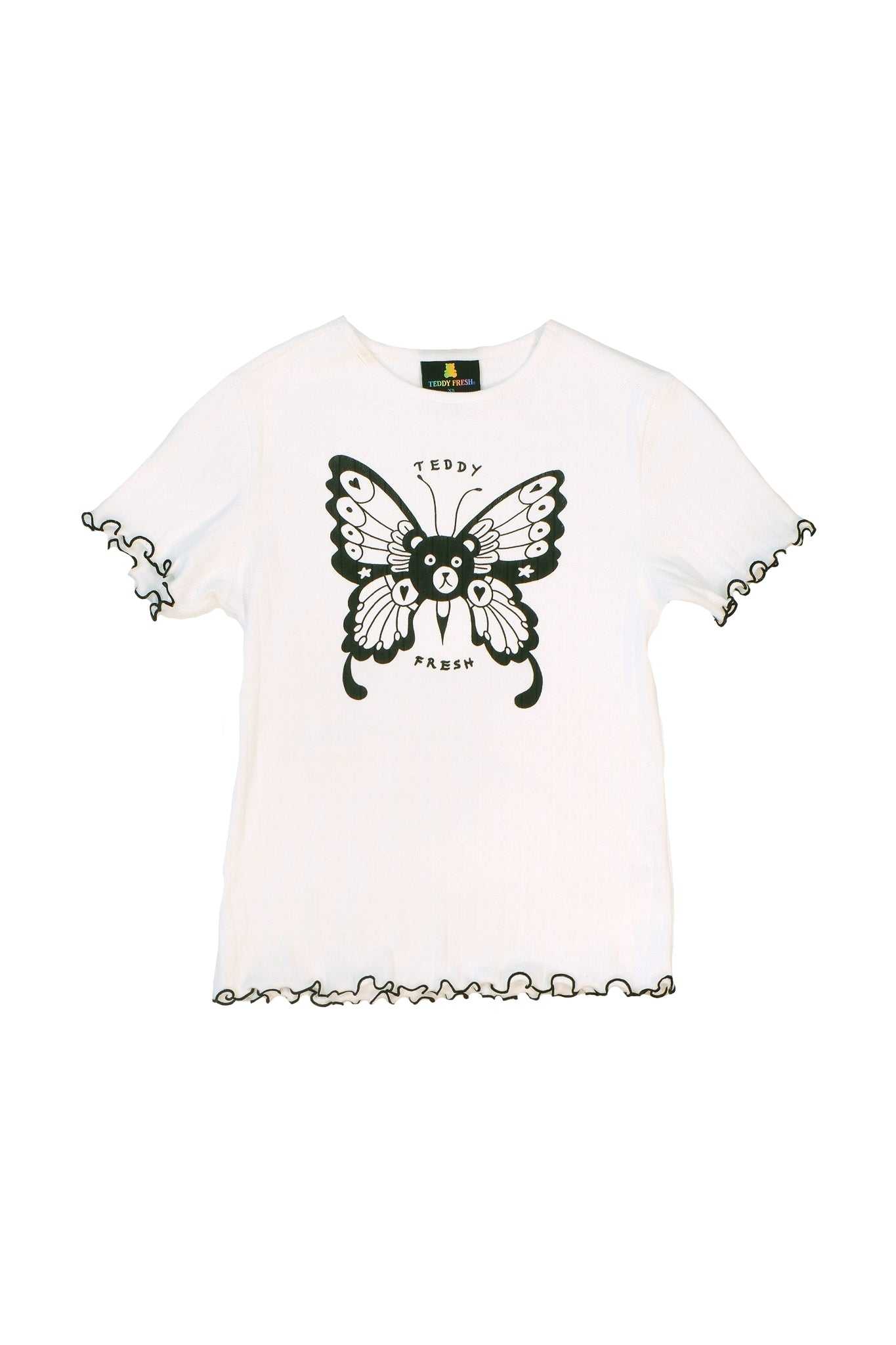 Pink Teddy Fresh Bear Butterfly Tee | 6759TRILV