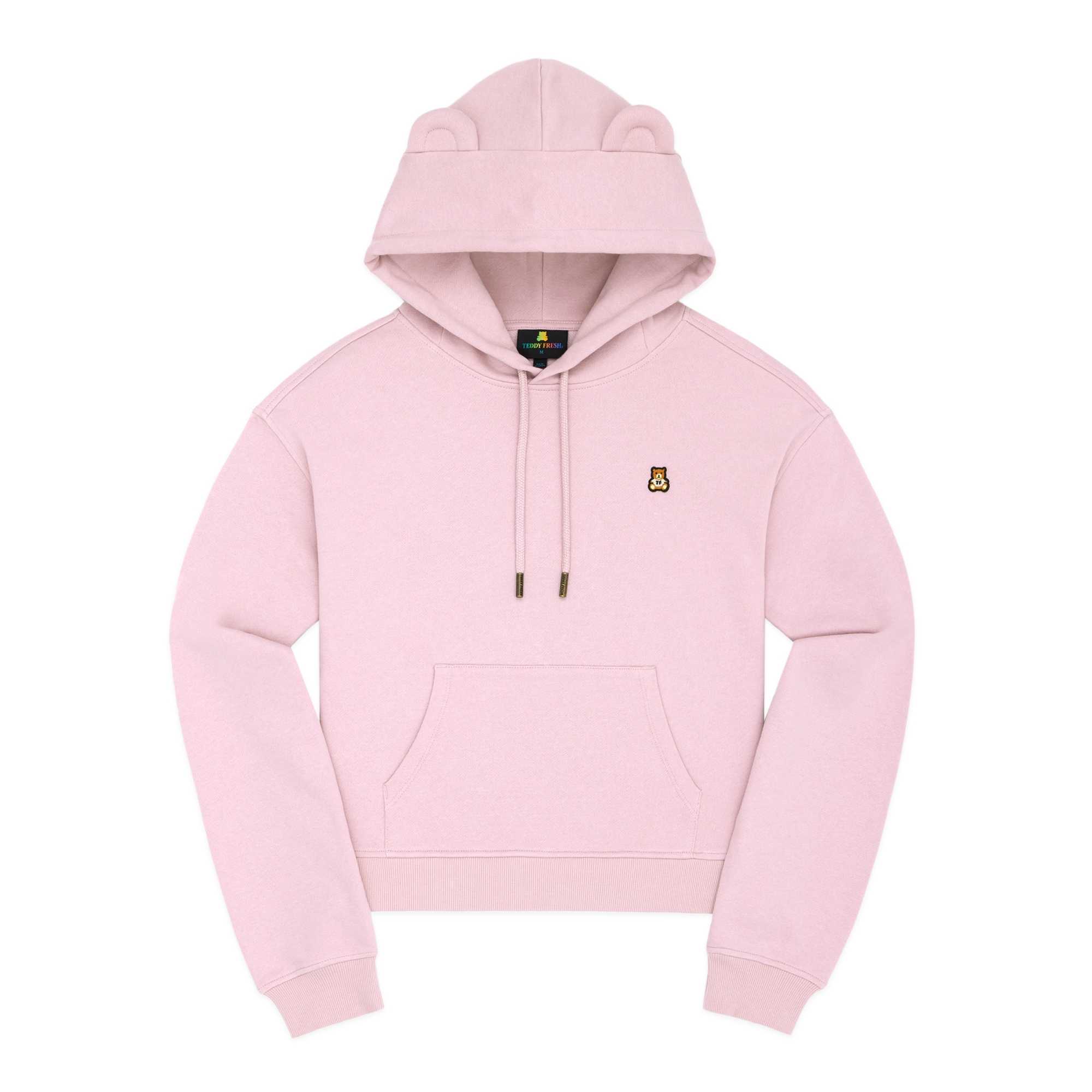 Pink Teddy Fresh Classic Bear Ear Hoodie | 8370ZGMXW