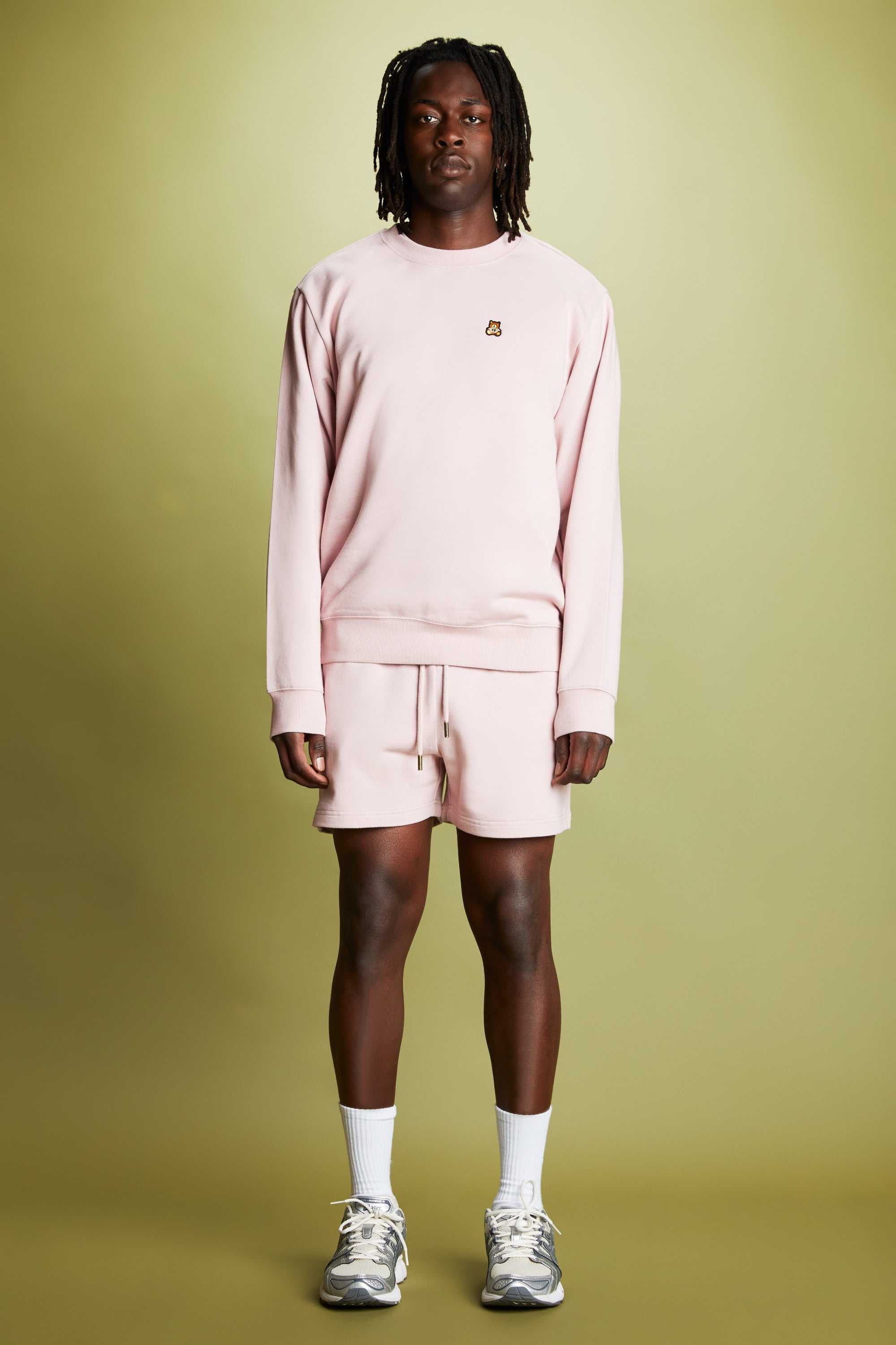 Pink Teddy Fresh Classic Crewneck | 9281FGQDO