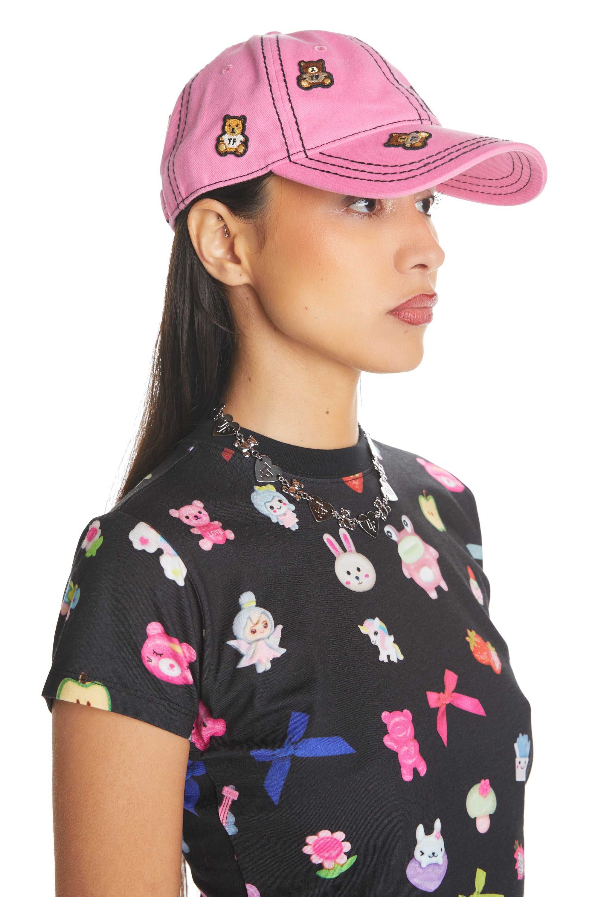 Pink Teddy Fresh Many Bears Dad Hat | 4809ZUIYX