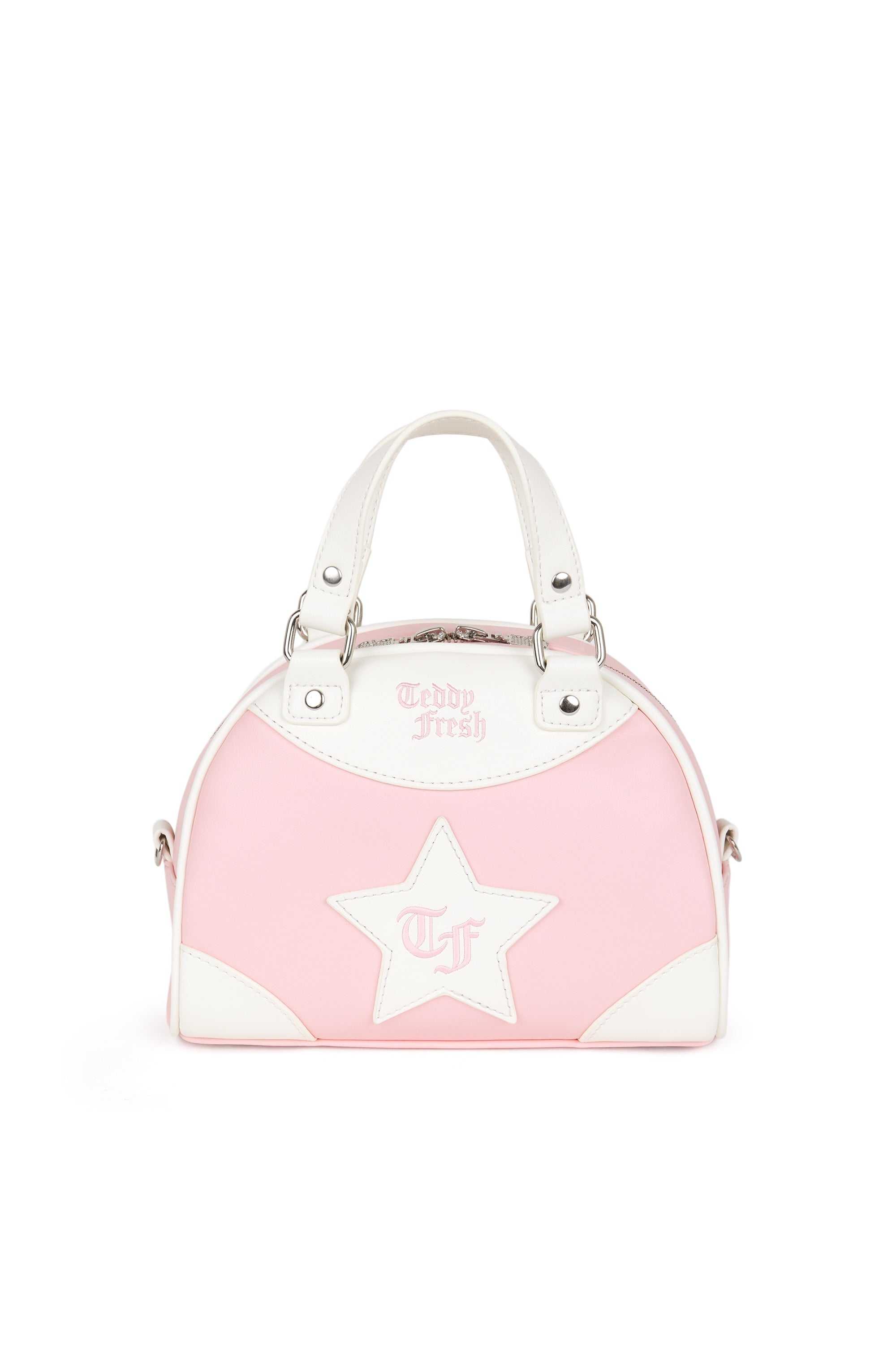 Pink Teddy Fresh Mini Bowler Bag | 7408DPVQI