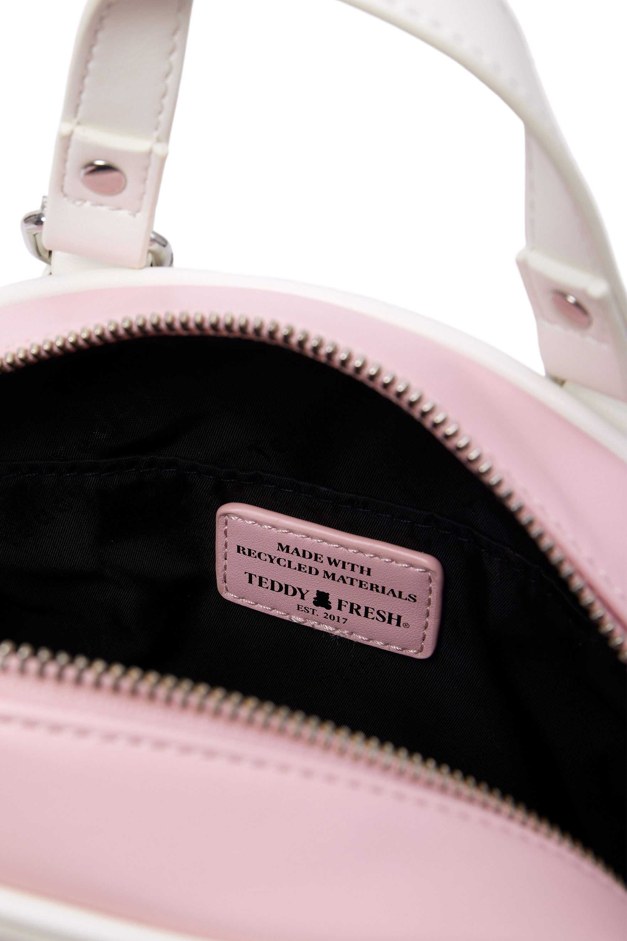 Pink Teddy Fresh Mini Bowler Bag | 7408DPVQI