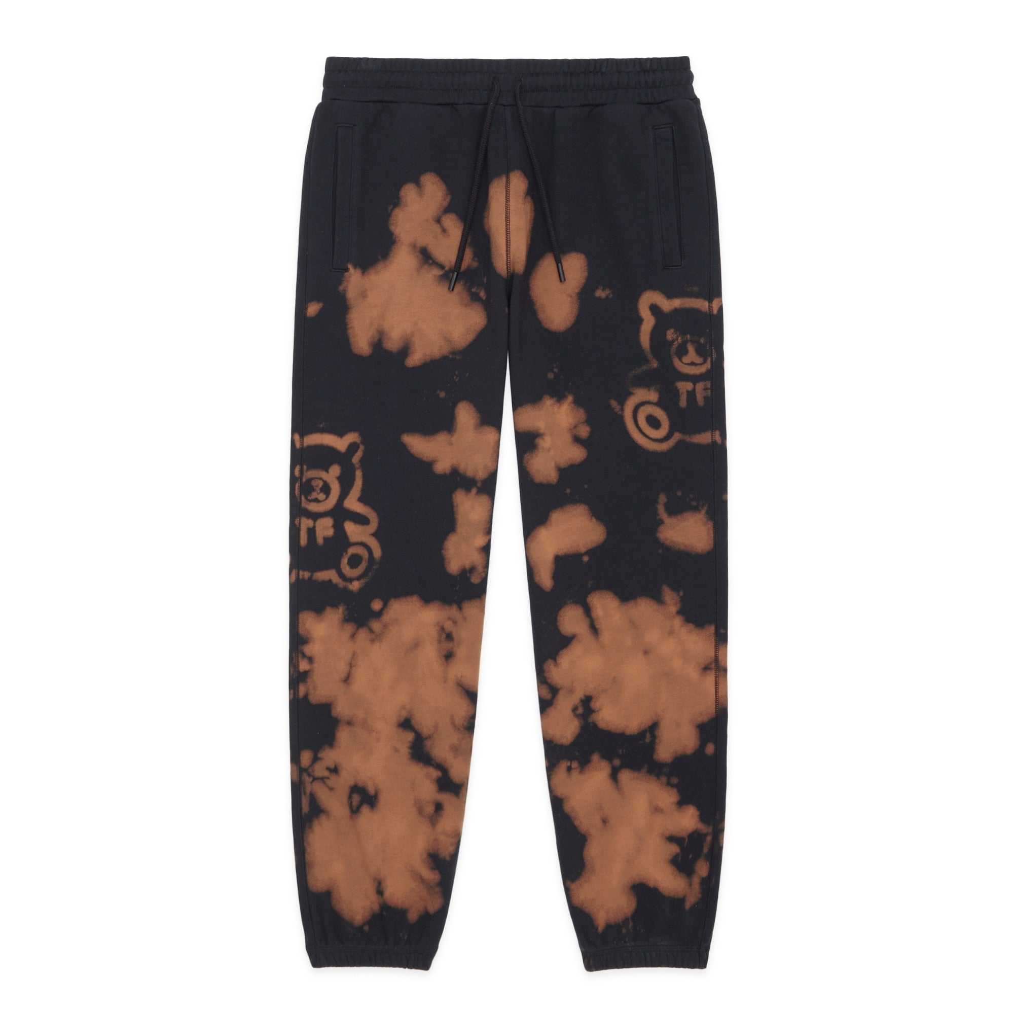 Purple Teddy Fresh Bleach Graphic Sweatpants | 0276VIYWG