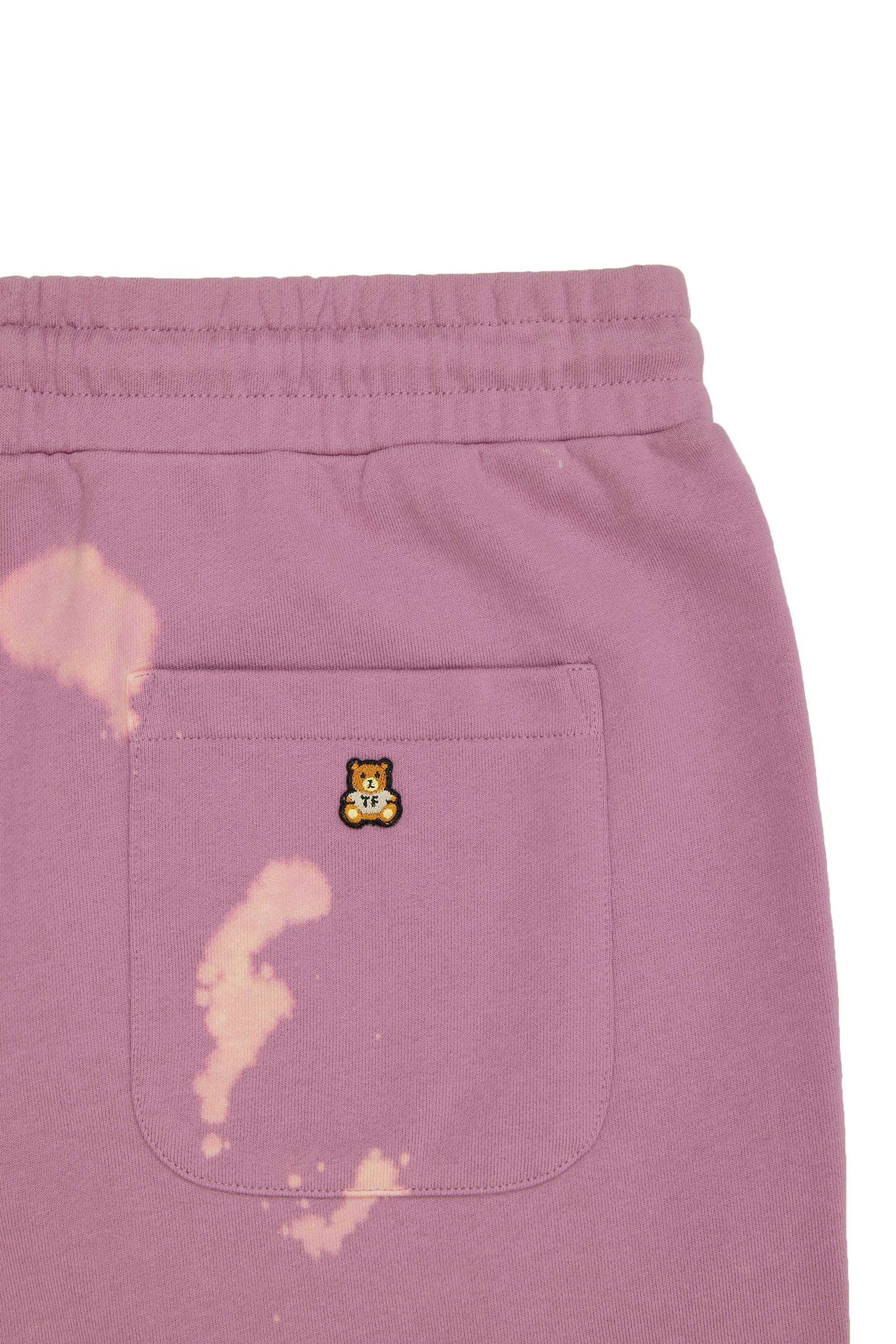 Purple Teddy Fresh Bleach Graphic Sweatpants | 0276VIYWG