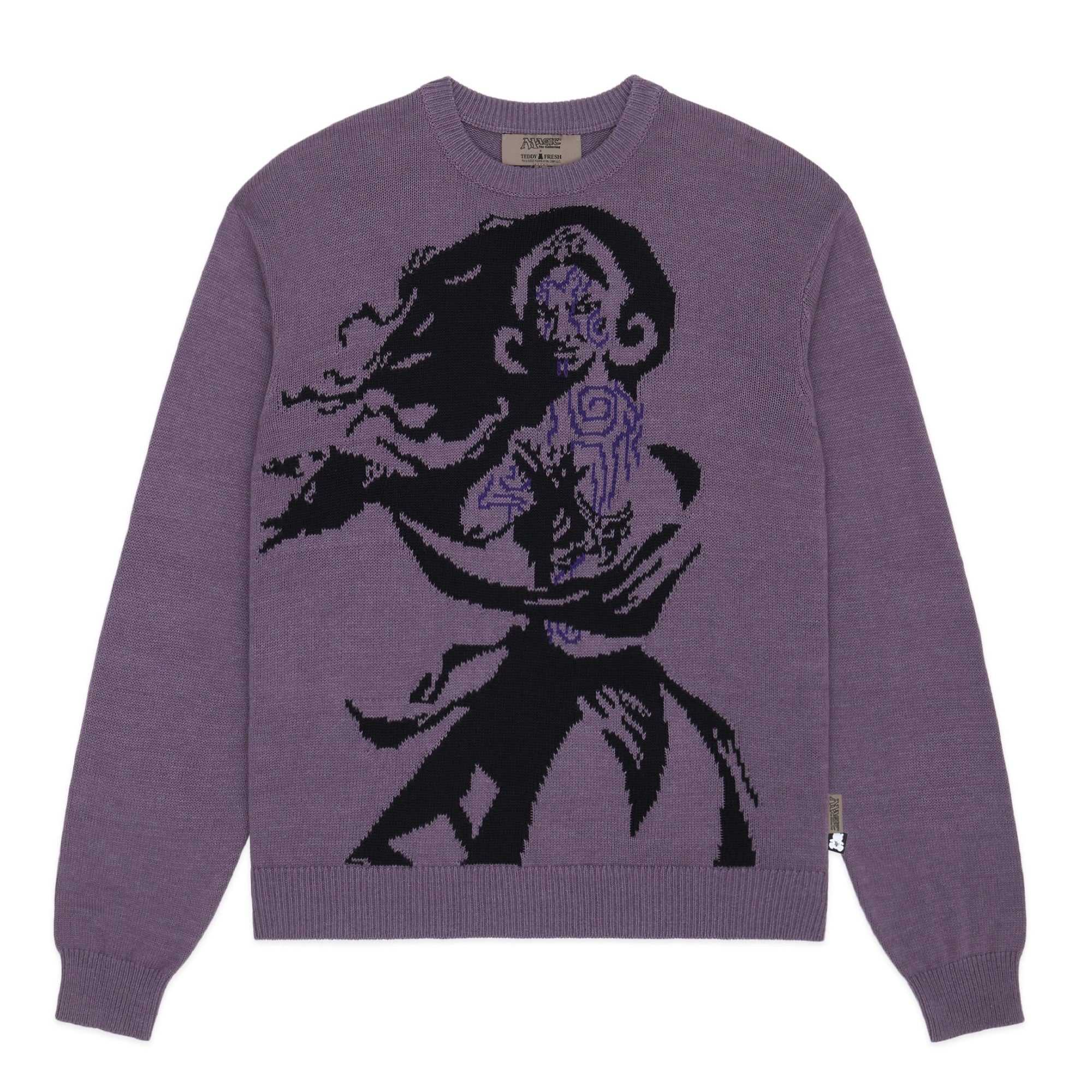 Purple Teddy Fresh TF x Magic: The Gathering Liliana Of The Dark Realms Sweater | 2543HTSOD