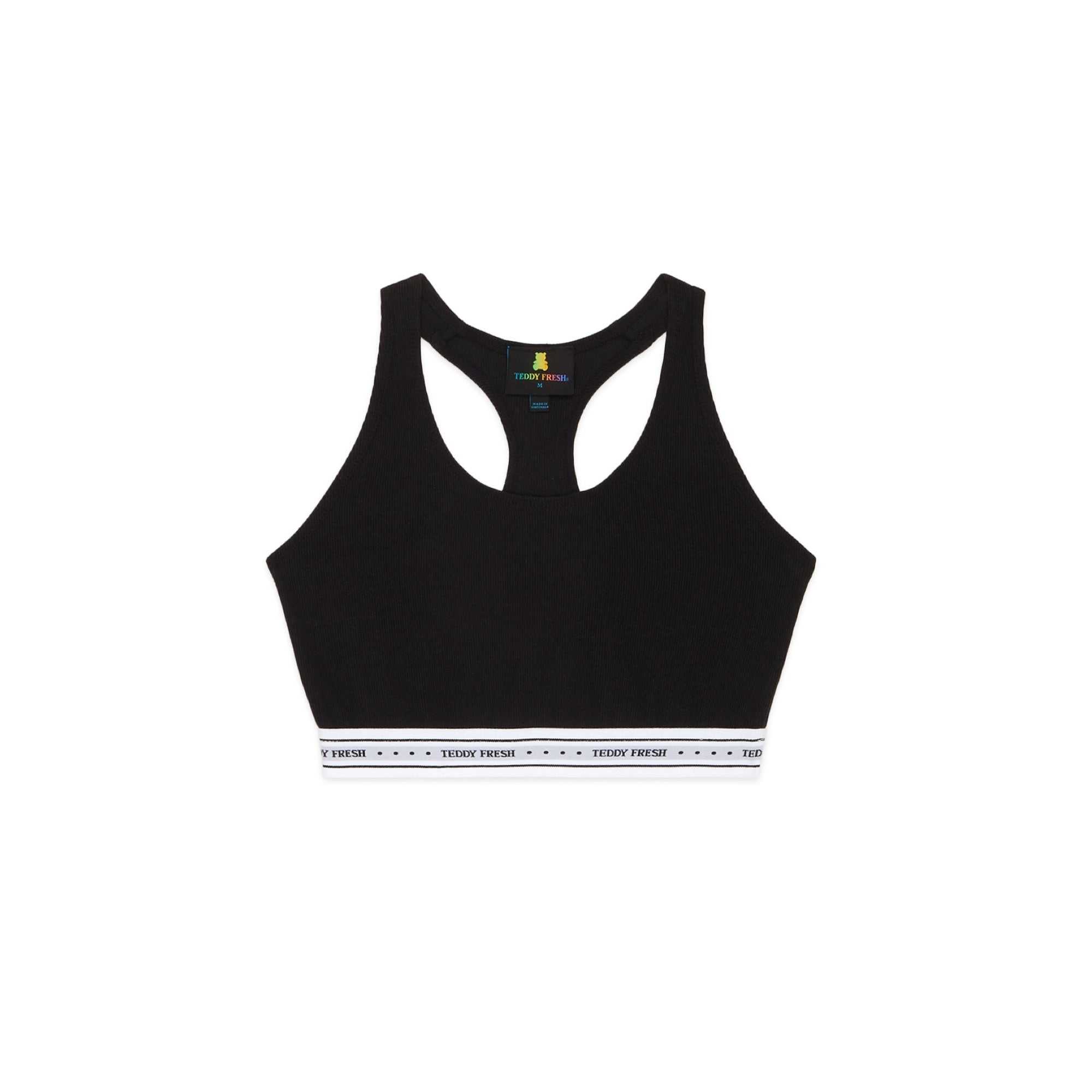 Sage Teddy Fresh Classic Rib Racer Back Bralette | 3790KHVPQ