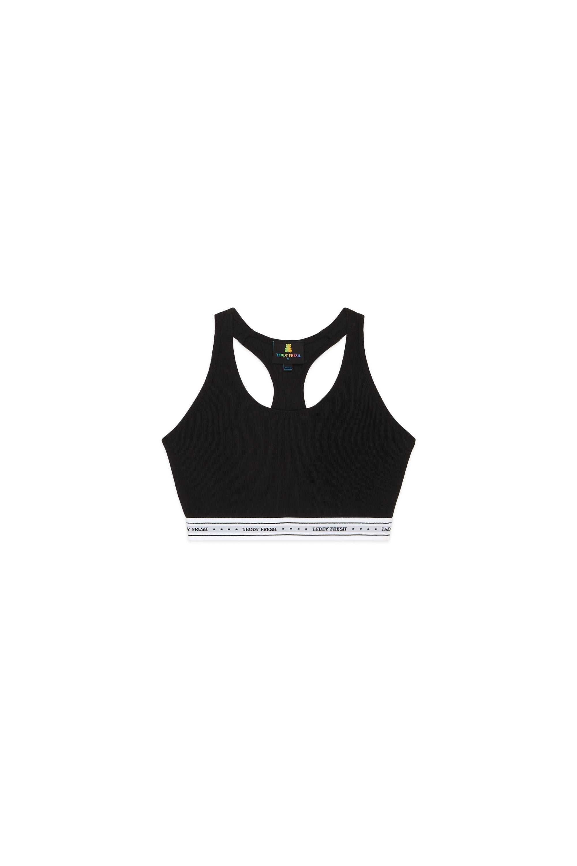 Sage Teddy Fresh Classic Rib Racer Back Bralette | 3790KHVPQ