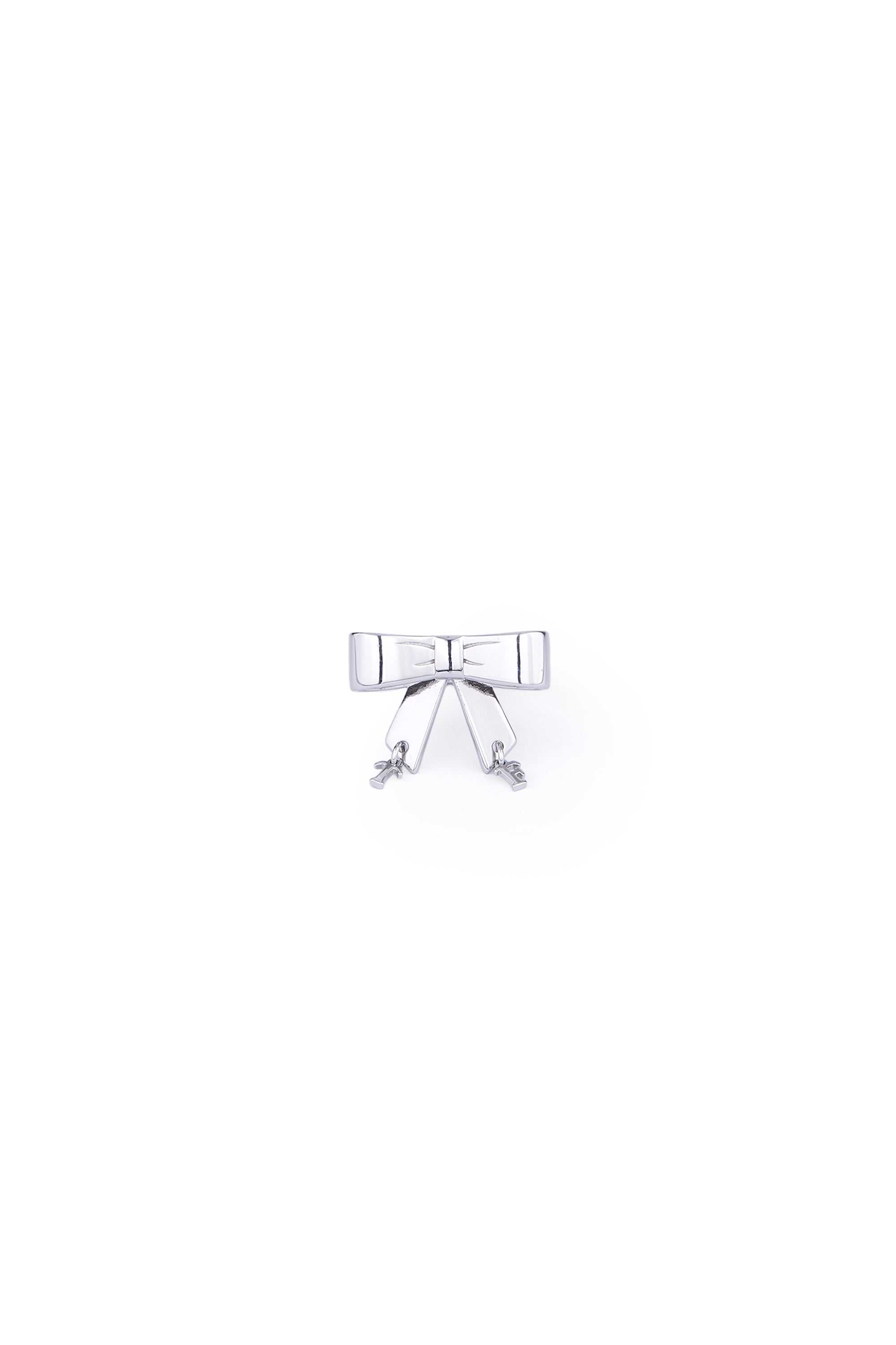 Silver Teddy Fresh Bow Ring | 2573OPYDZ