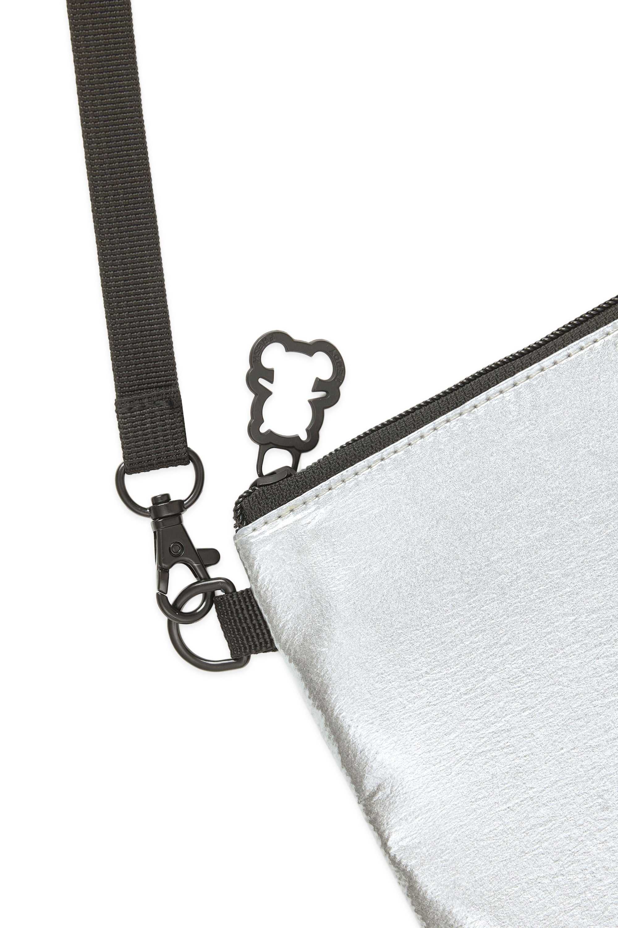 Silver Teddy Fresh Metallic Side Bag | 3079USQLY