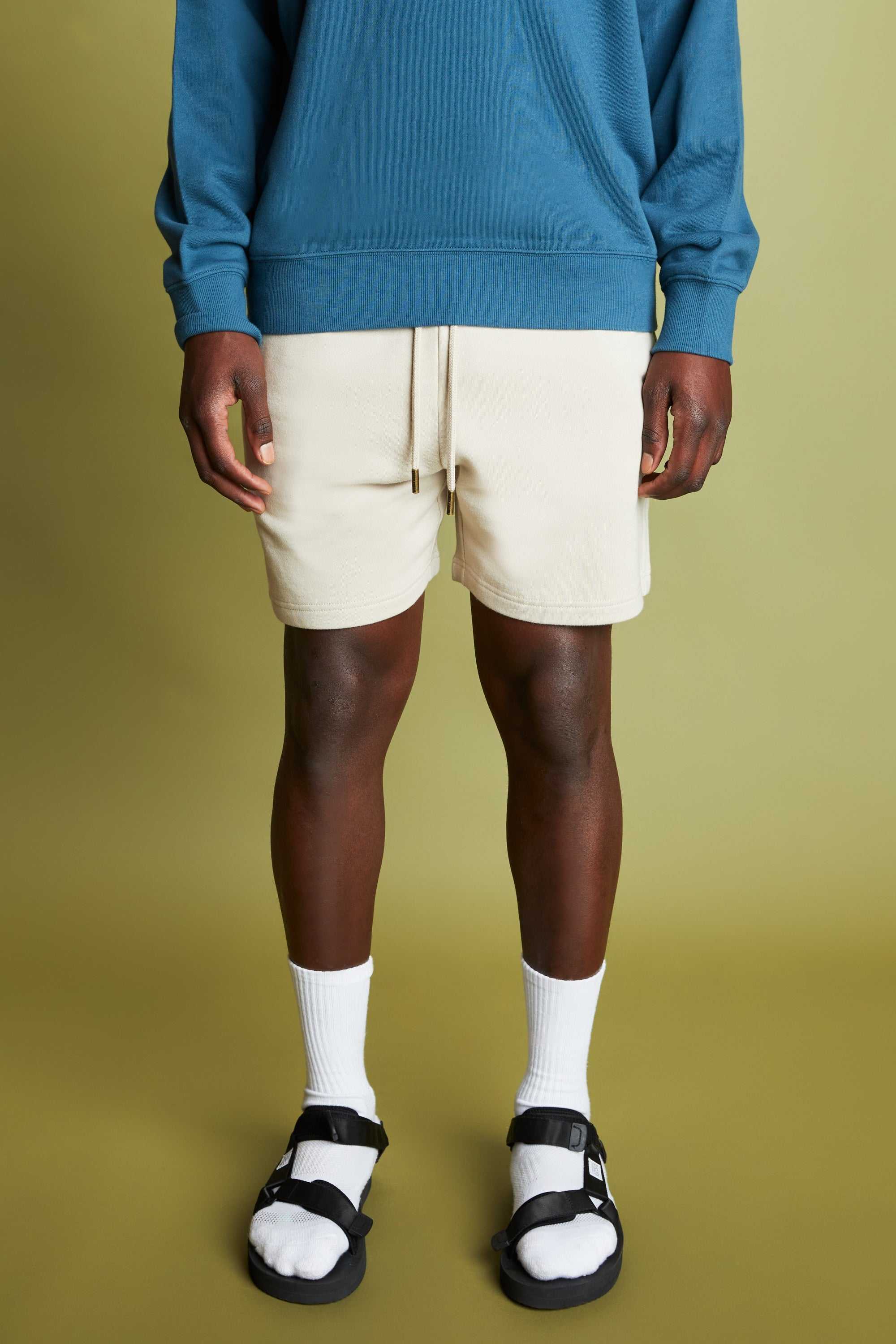 Taupe Teddy Fresh Classic Fleece Shorts 5 1/2