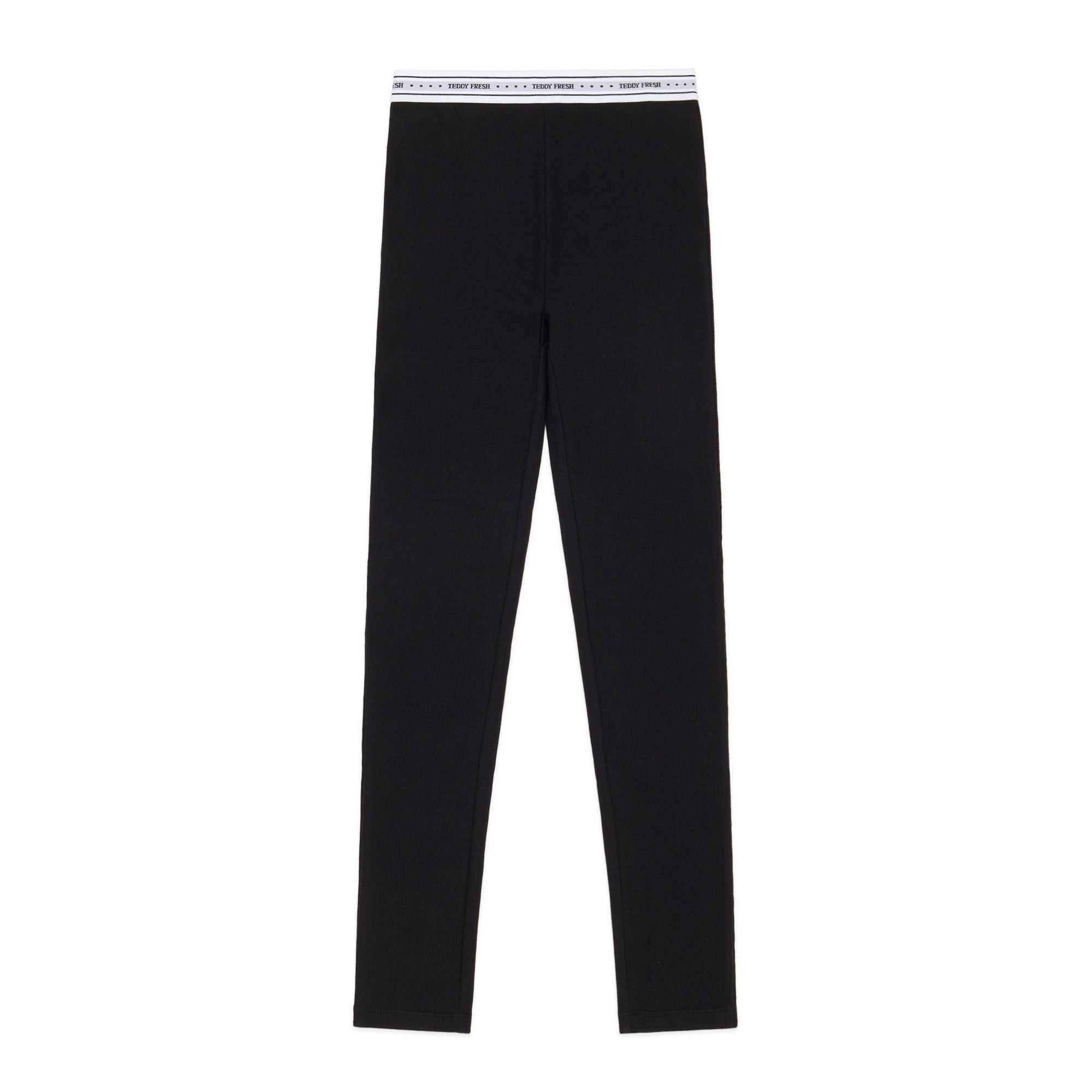 True Black Teddy Fresh Classic Rib Leggings | 6389FVBHN