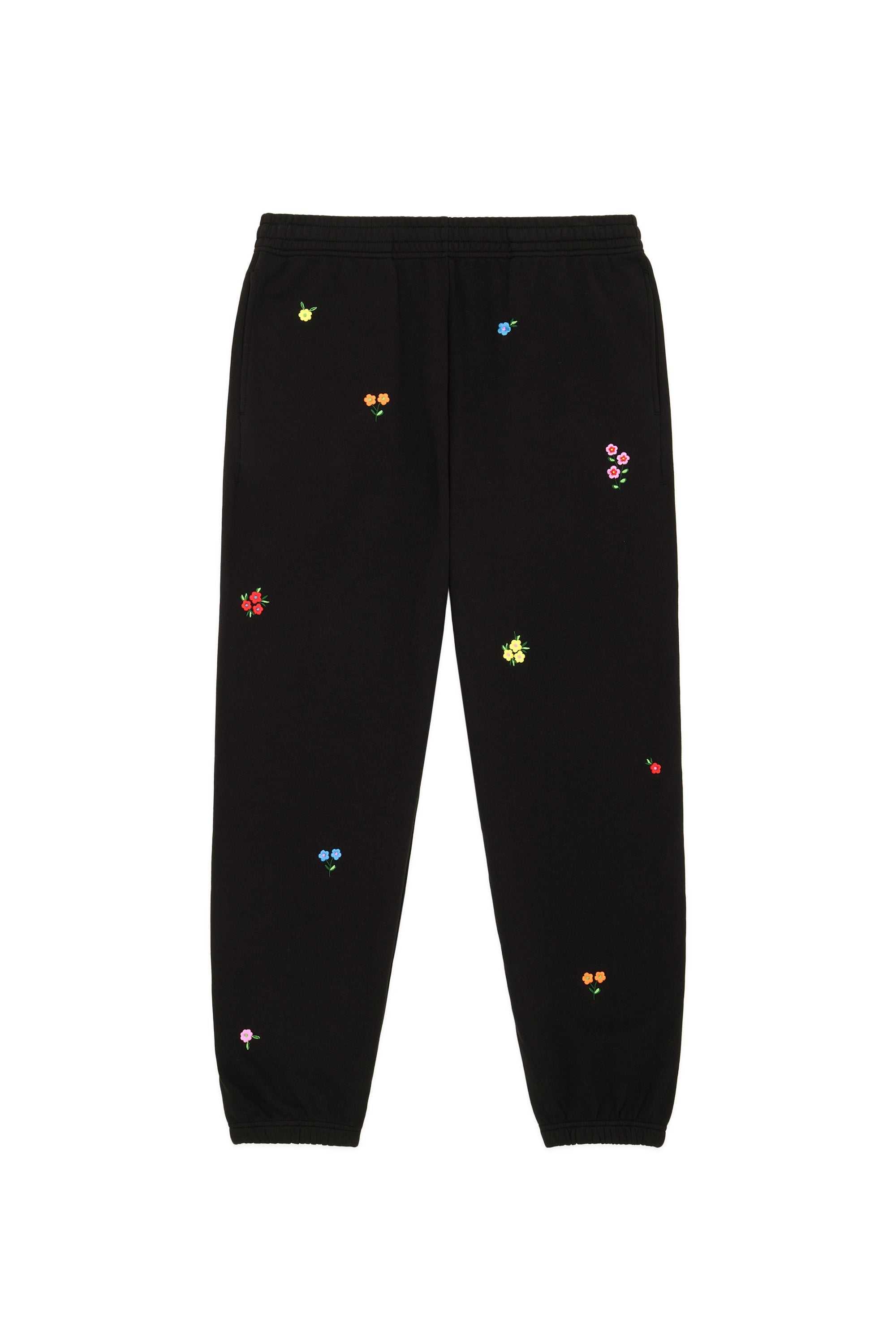 White Teddy Fresh Floral Sweatpants | 0527RSVBF