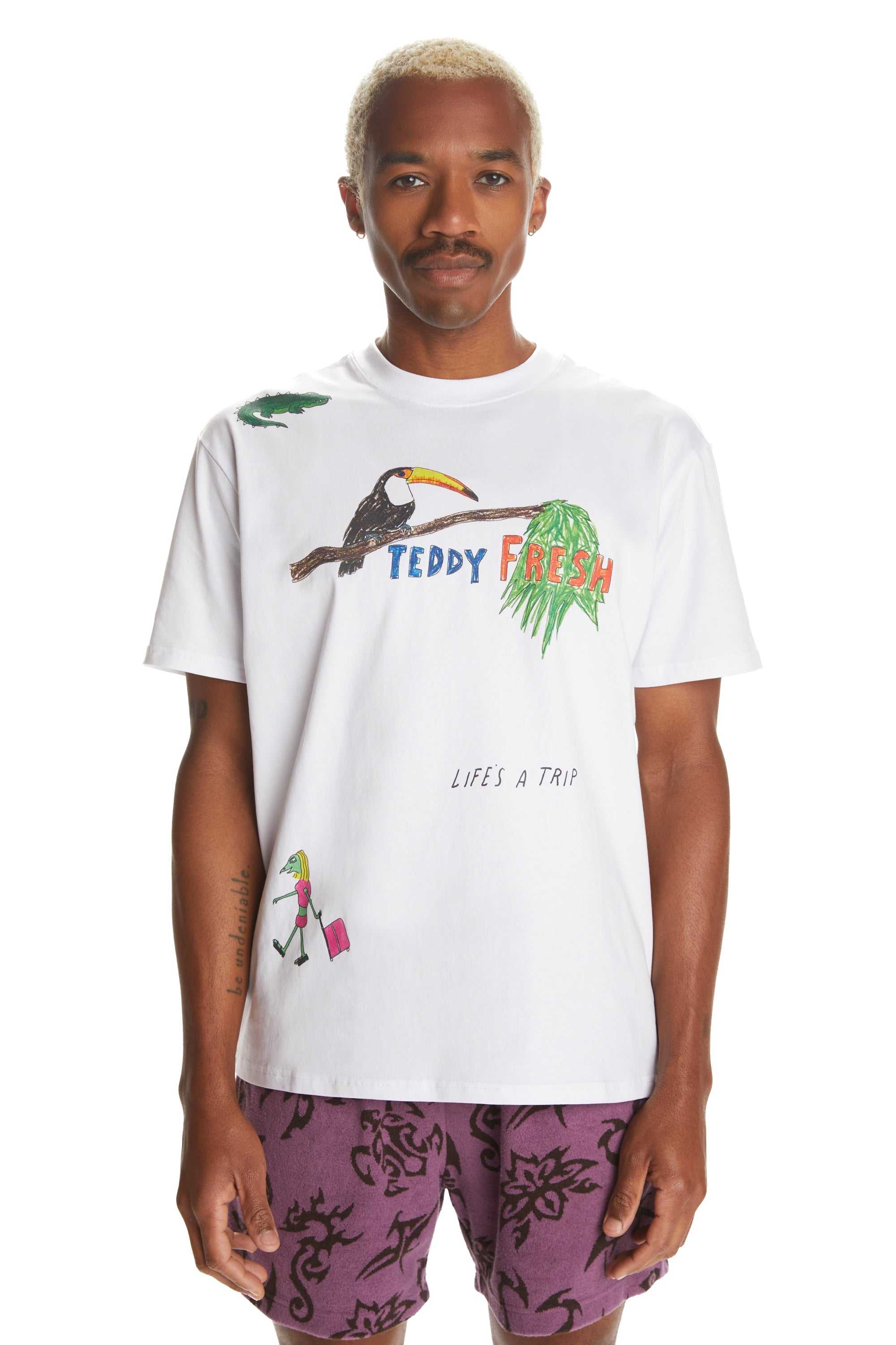 White Teddy Fresh Iguana Tee | 0157YZLHF