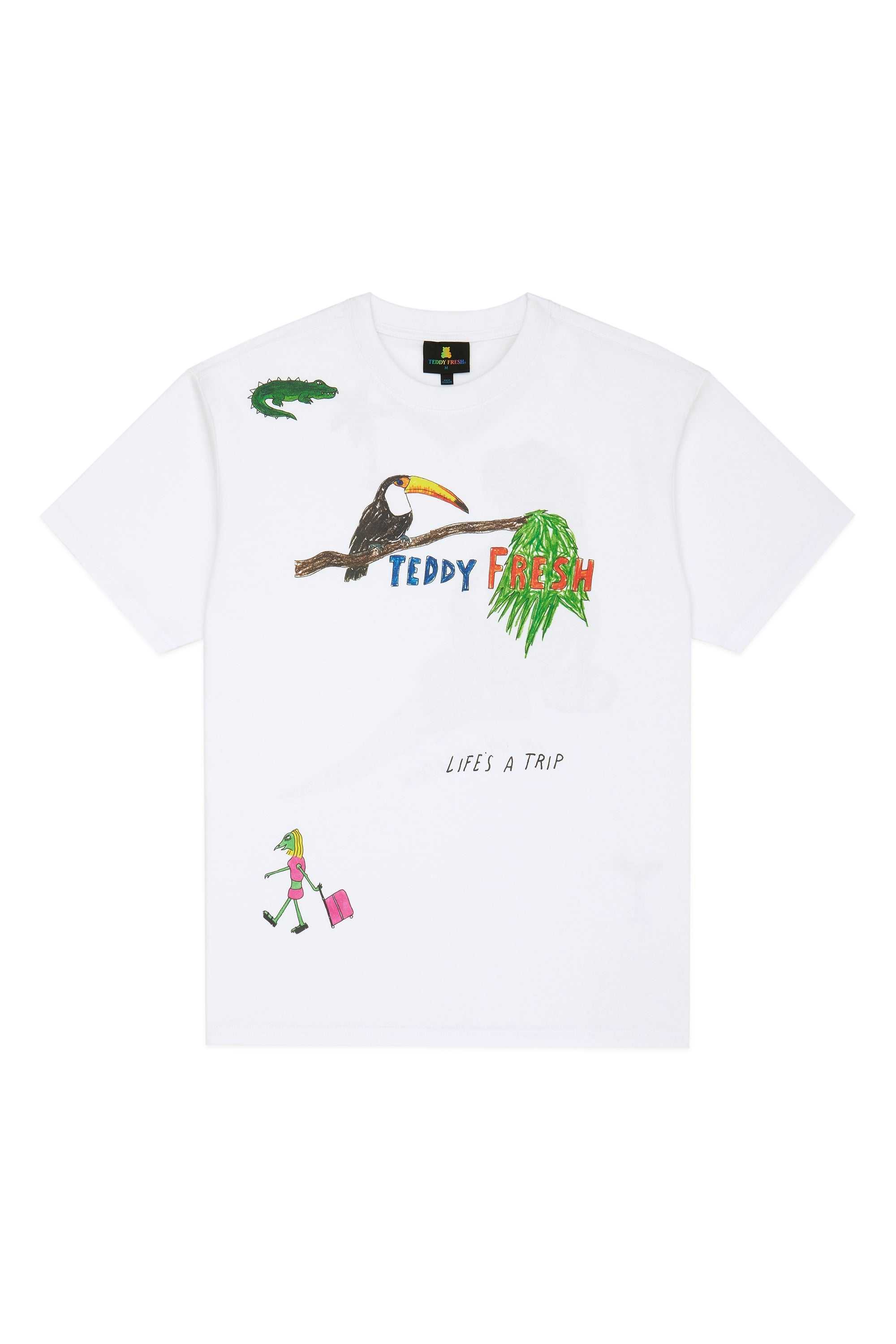 White Teddy Fresh Iguana Tee | 0157YZLHF