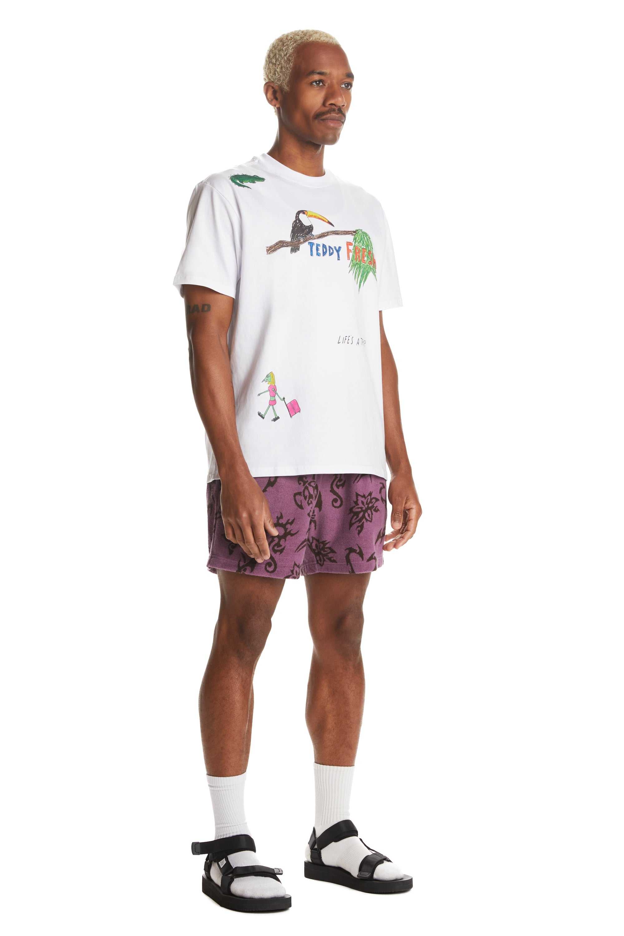 White Teddy Fresh Iguana Tee | 0157YZLHF