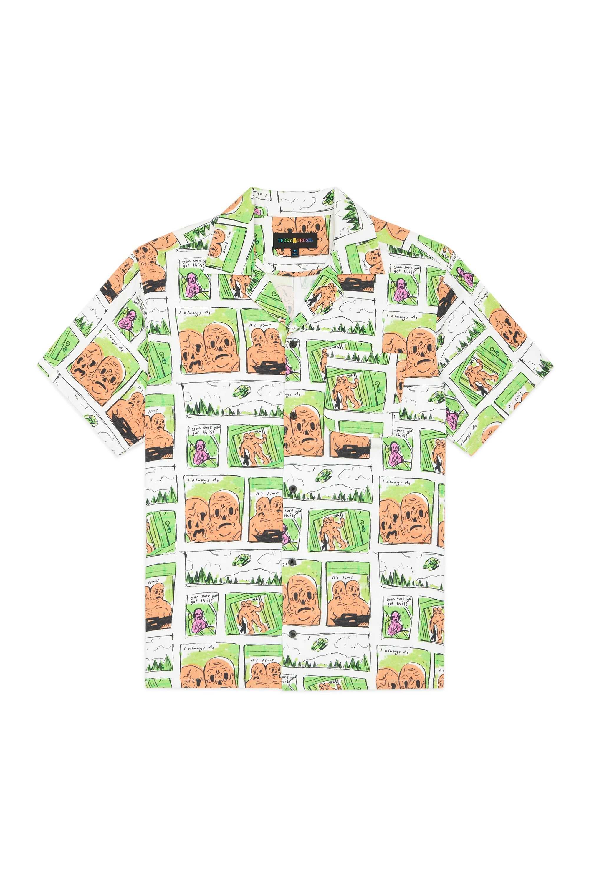 White Teddy Fresh TF x Samuel Finch Shirt | 5968XNLFA