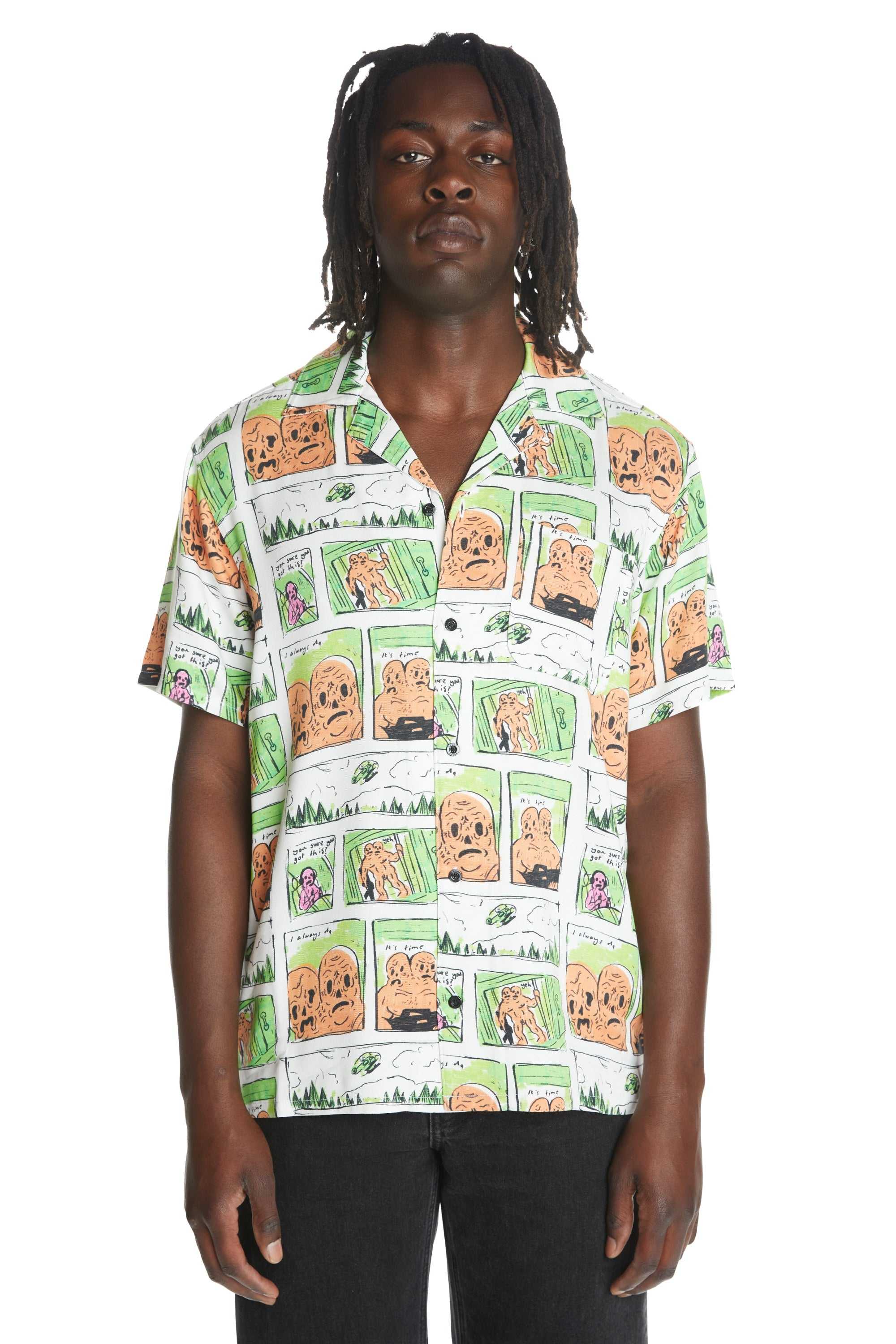 White Teddy Fresh TF x Samuel Finch Shirt | 5968XNLFA