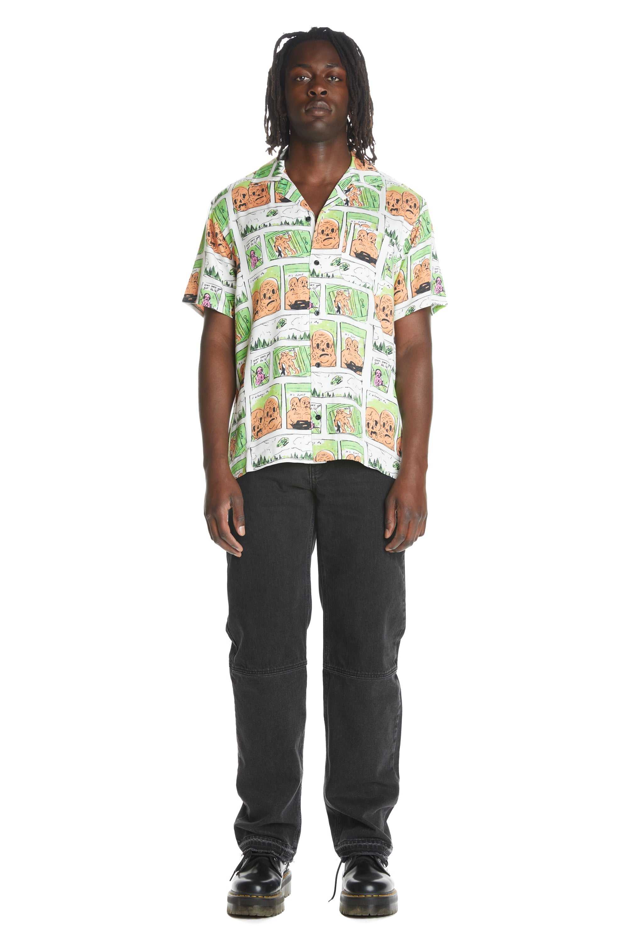 White Teddy Fresh TF x Samuel Finch Shirt | 5968XNLFA